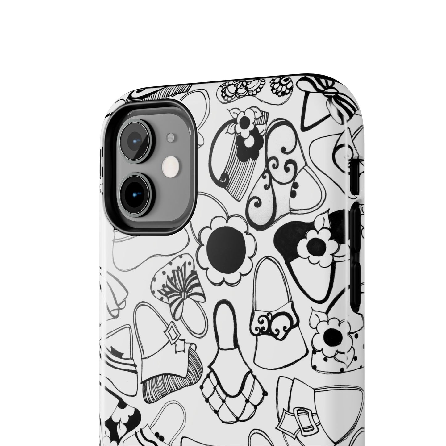 Handbags White / Black Phone Case