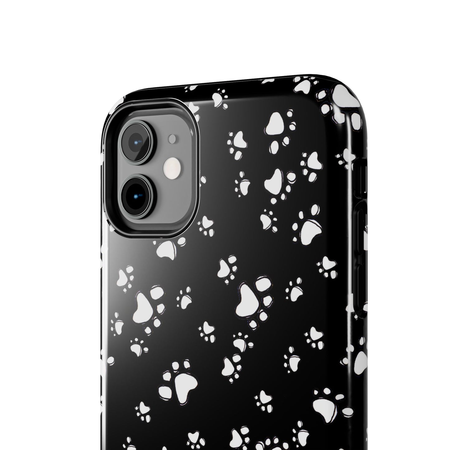 Paw Flakes Black Phone Case