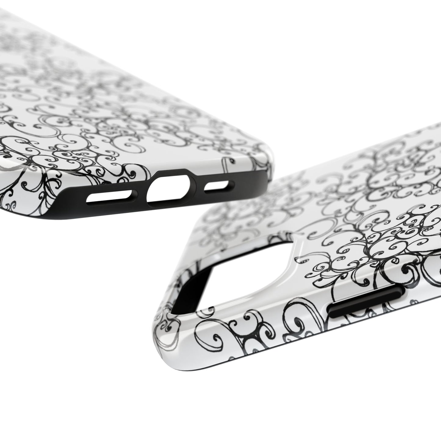 Poodle Scroll Phone Case