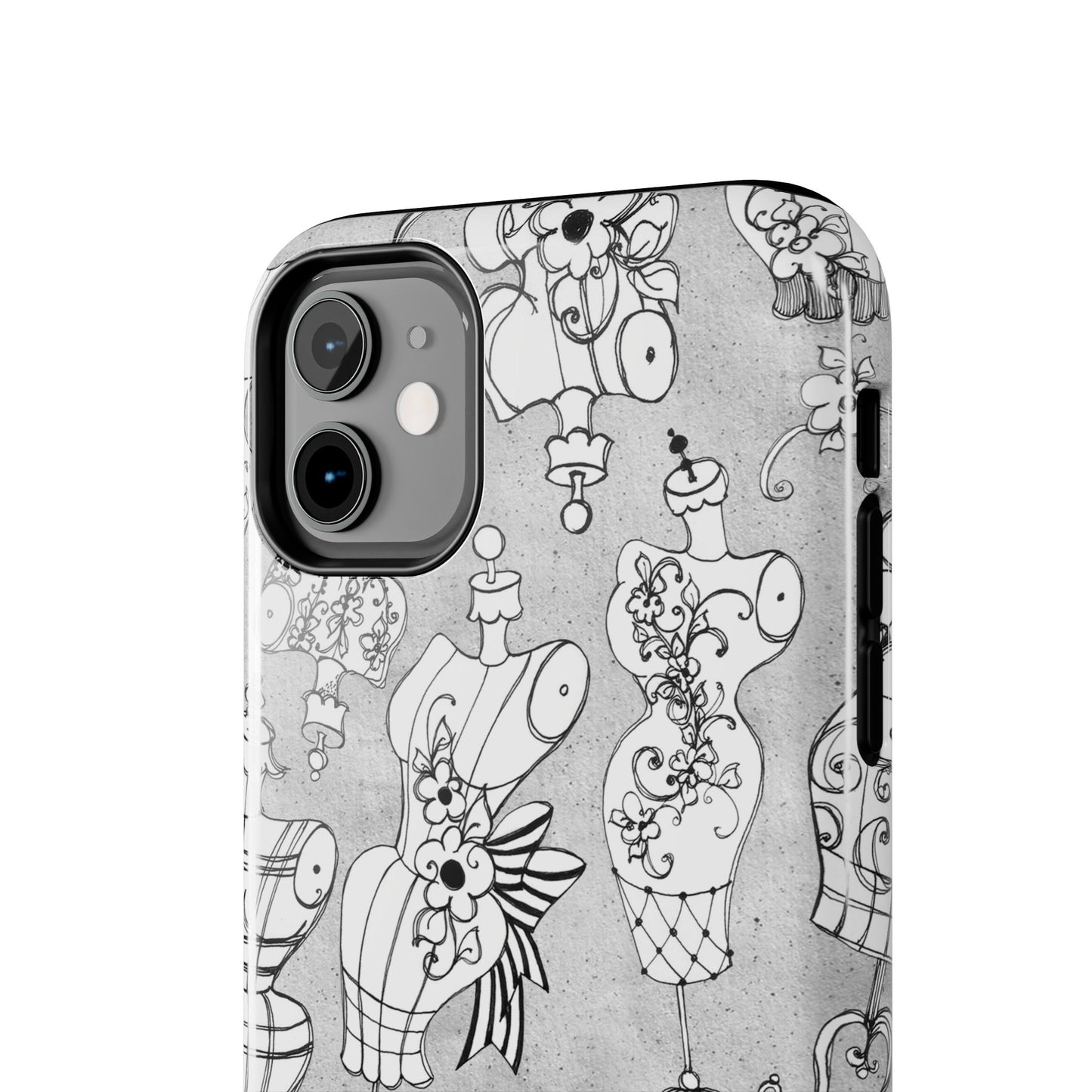 Mannequineque Silver Phone Case