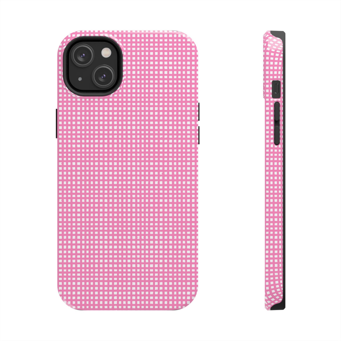 Chipper Check Pink Phone Case