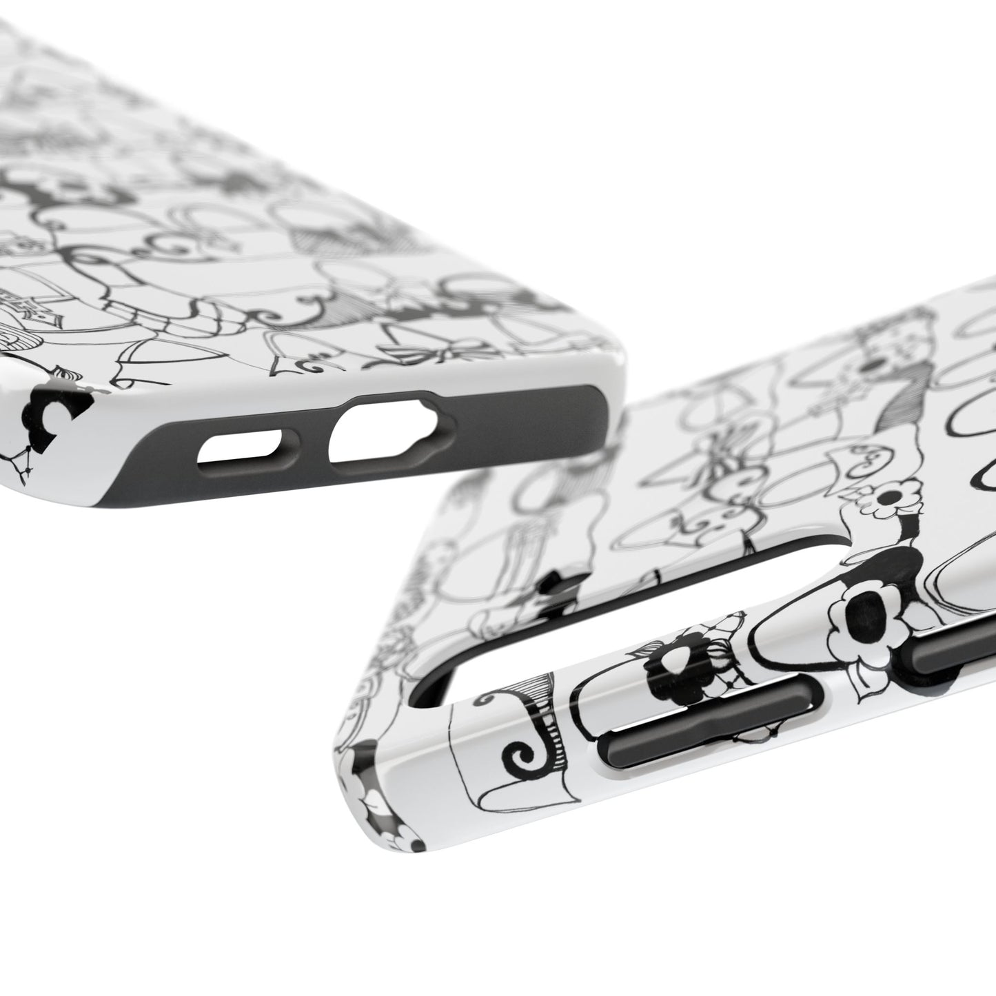 Purse Shelf White Phone Case