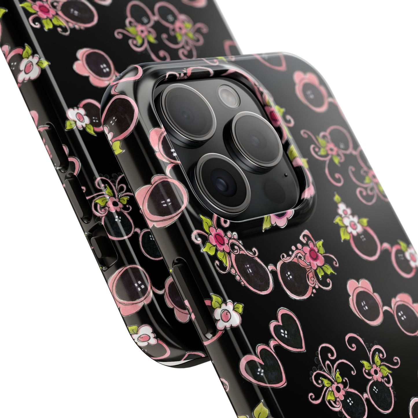 Tossed Shades Black Phone Case