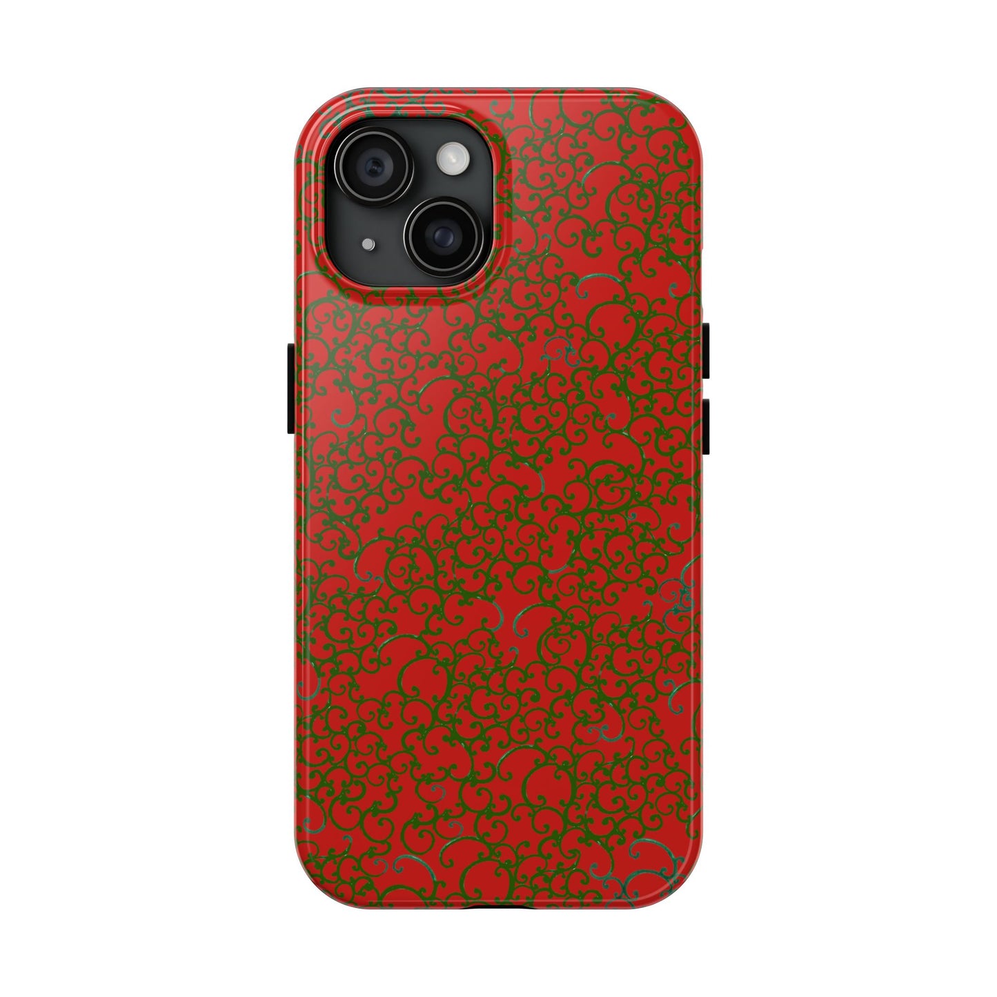 Scrollie Red / Green Phone Case