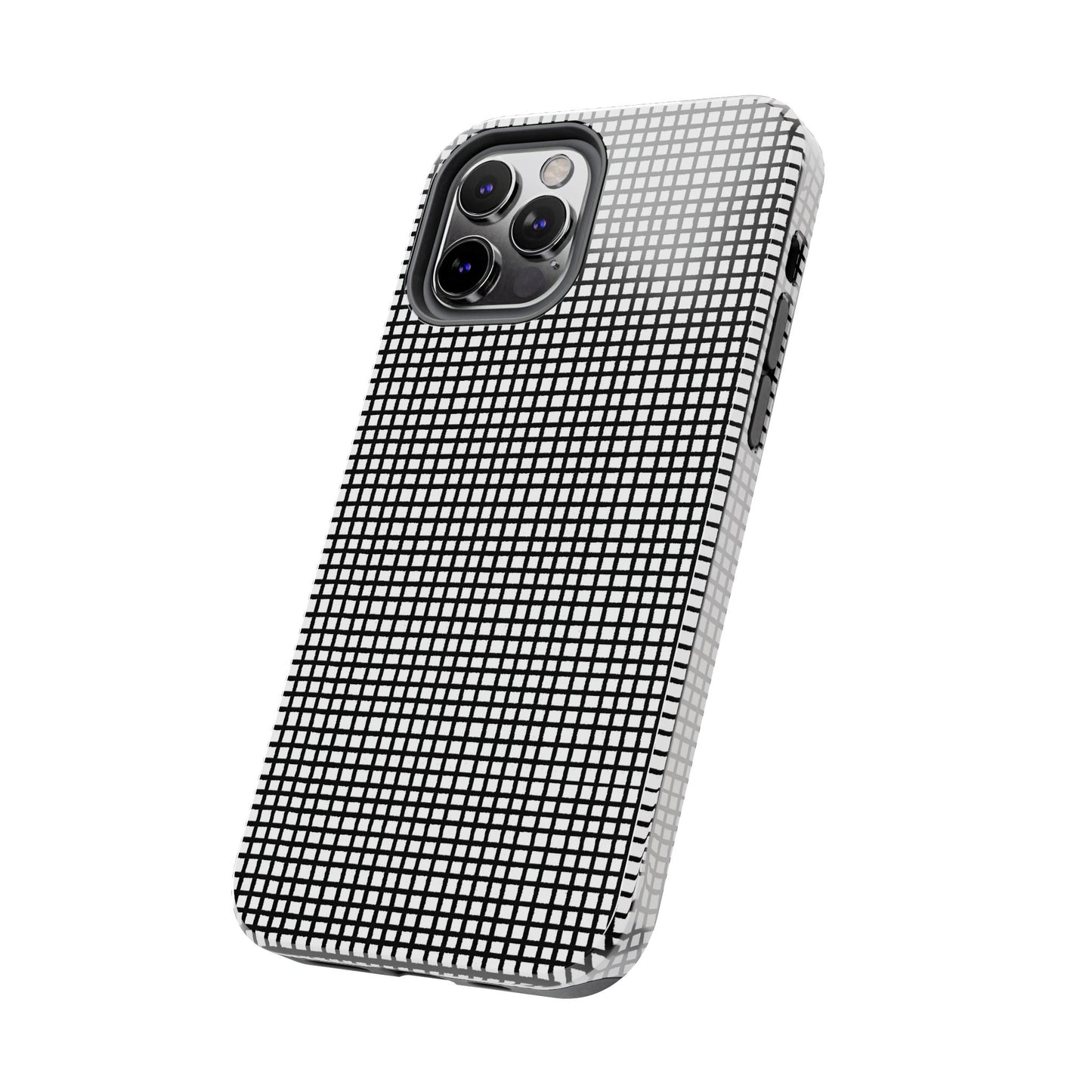 Chipper Check Black Phone Case
