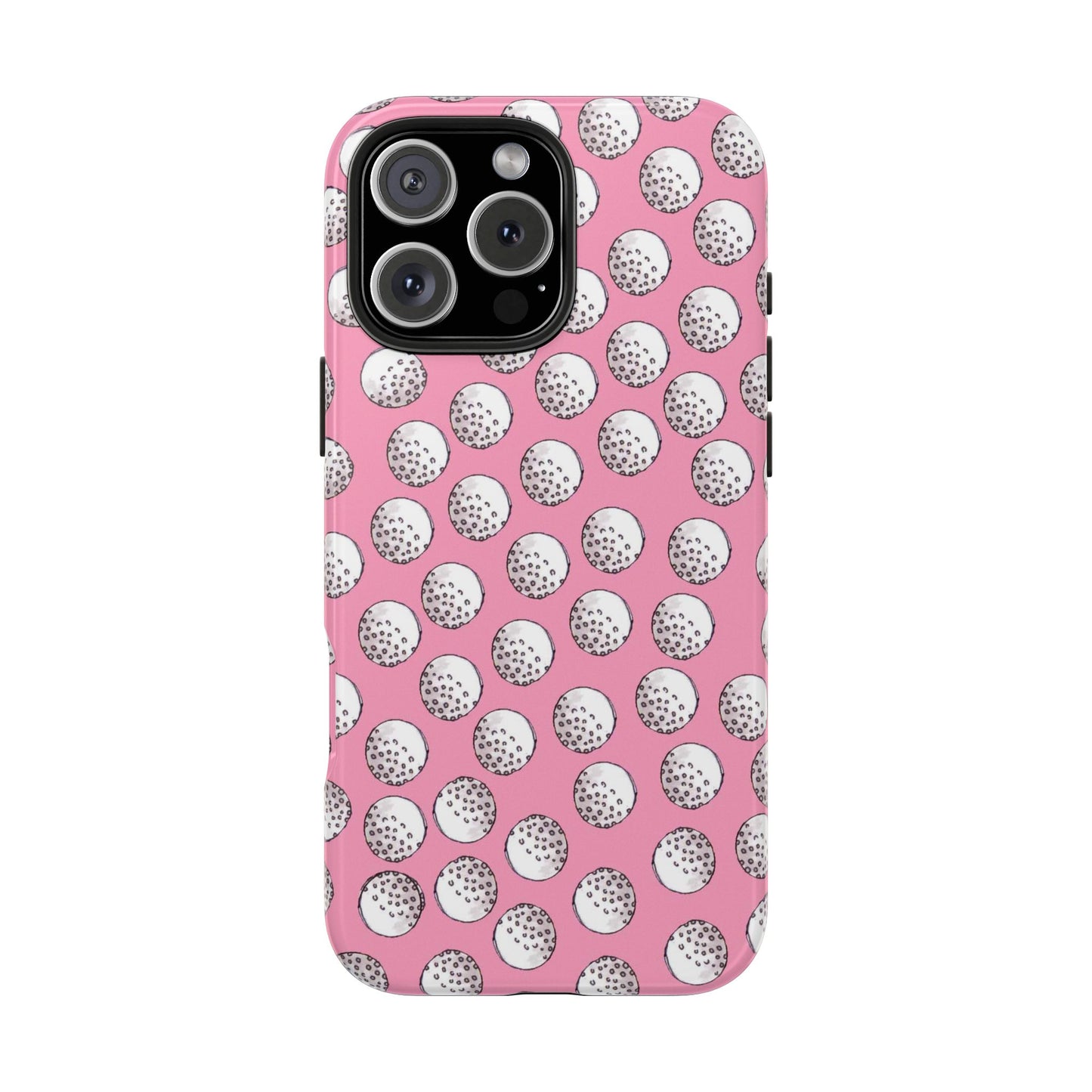 Ball Dots Pink Phone Case