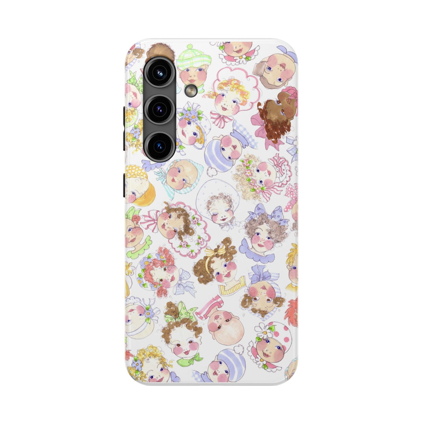 Baby Face Fling White Phone Case