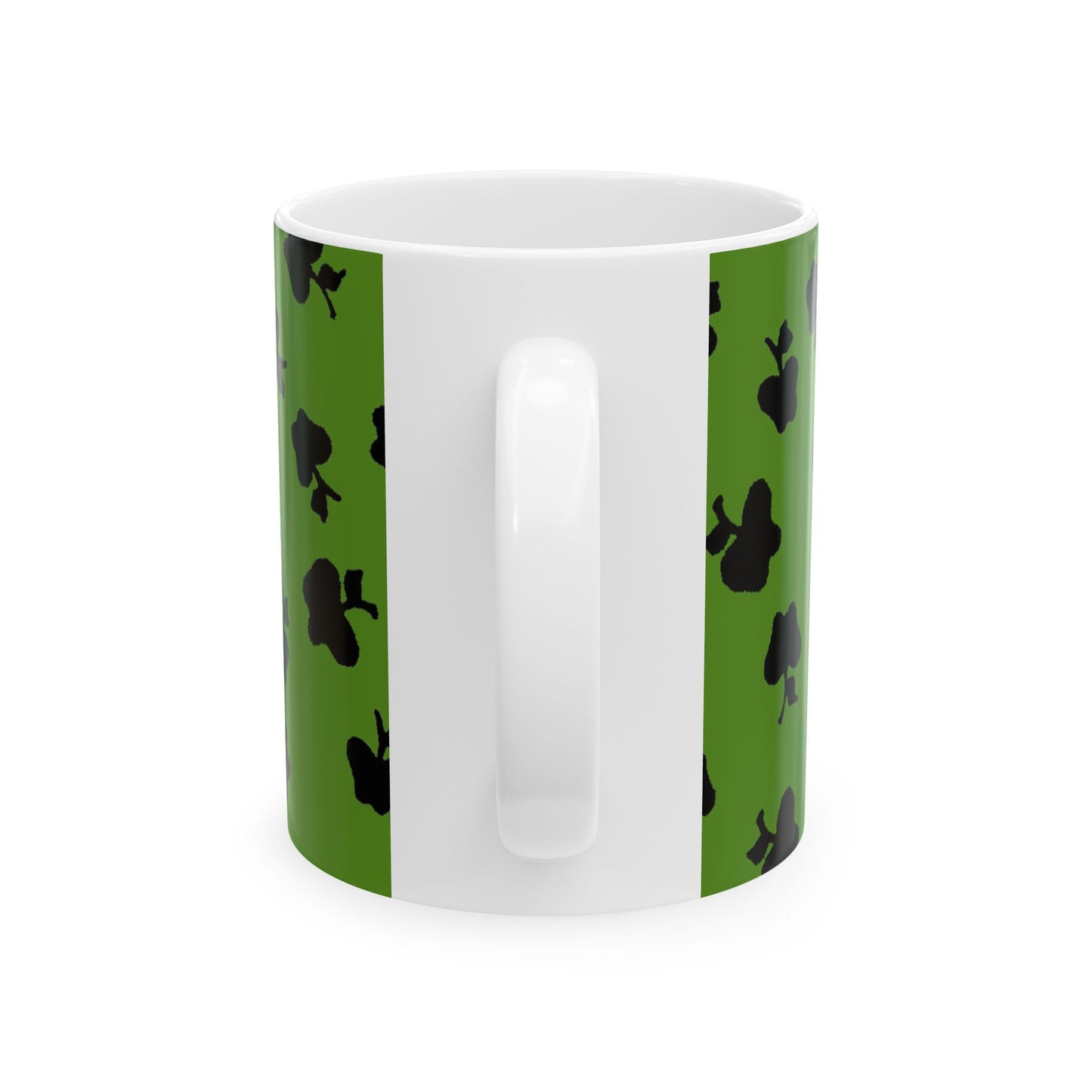 Happy Apples Green / Black Cup