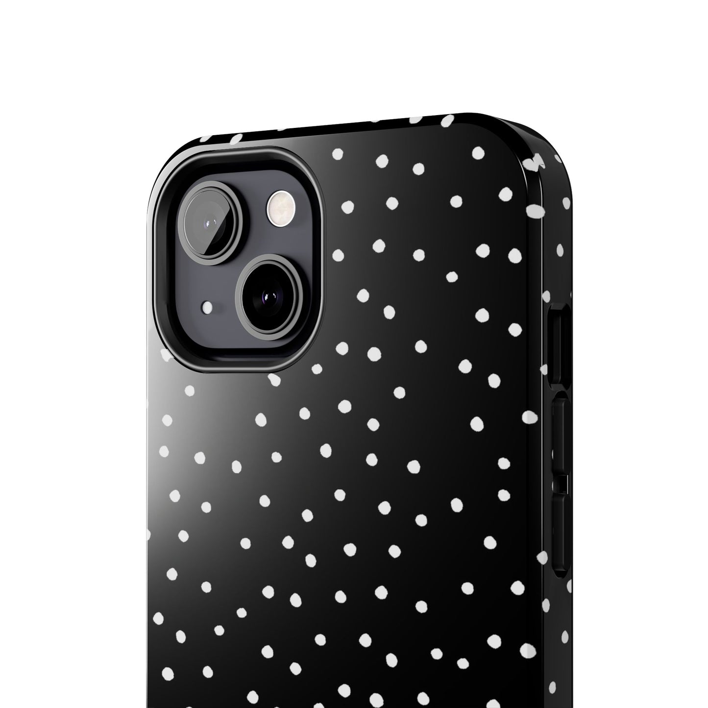 Dinky Dots Black / White Phone Case