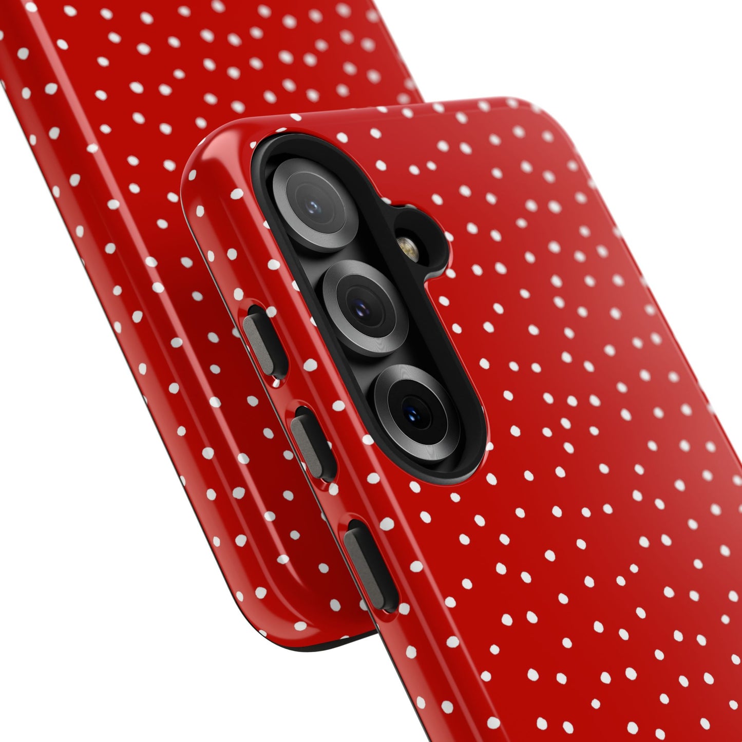 Dinky Dots Red / White Phone Case
