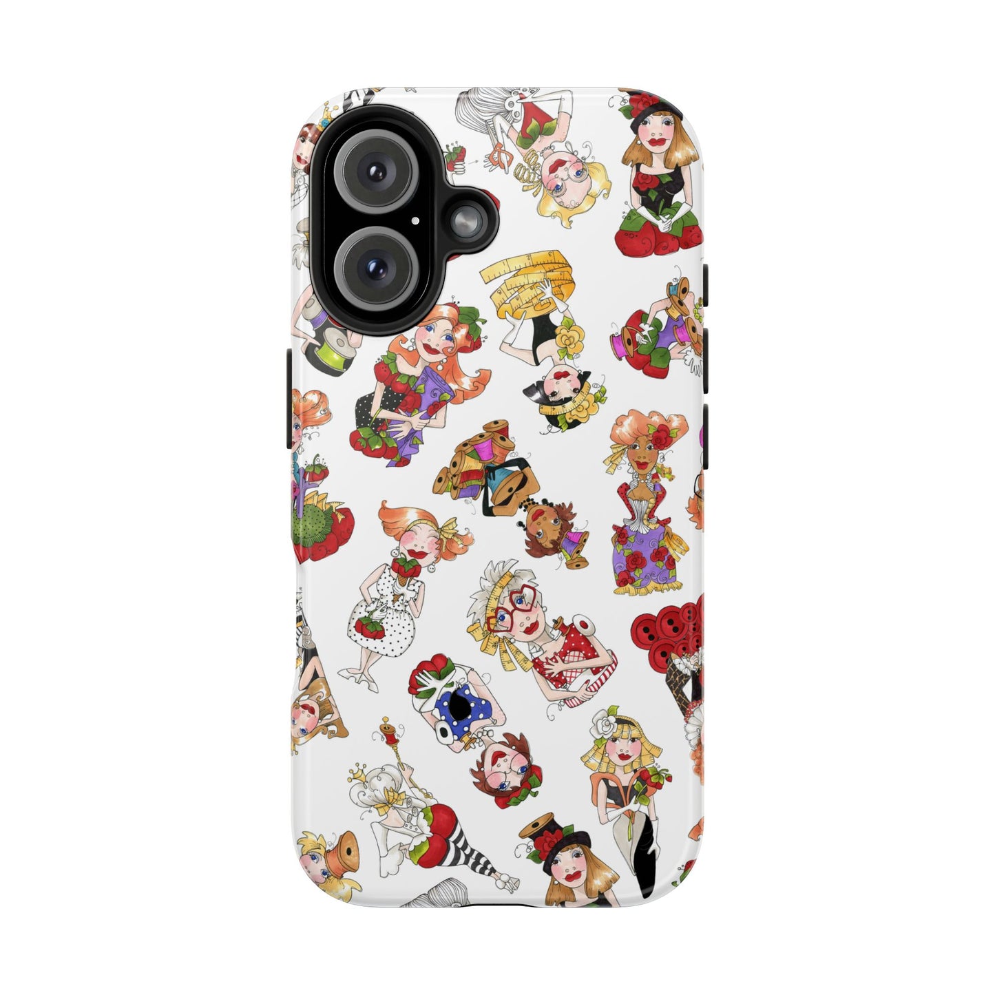Curious Toss White Phone Case