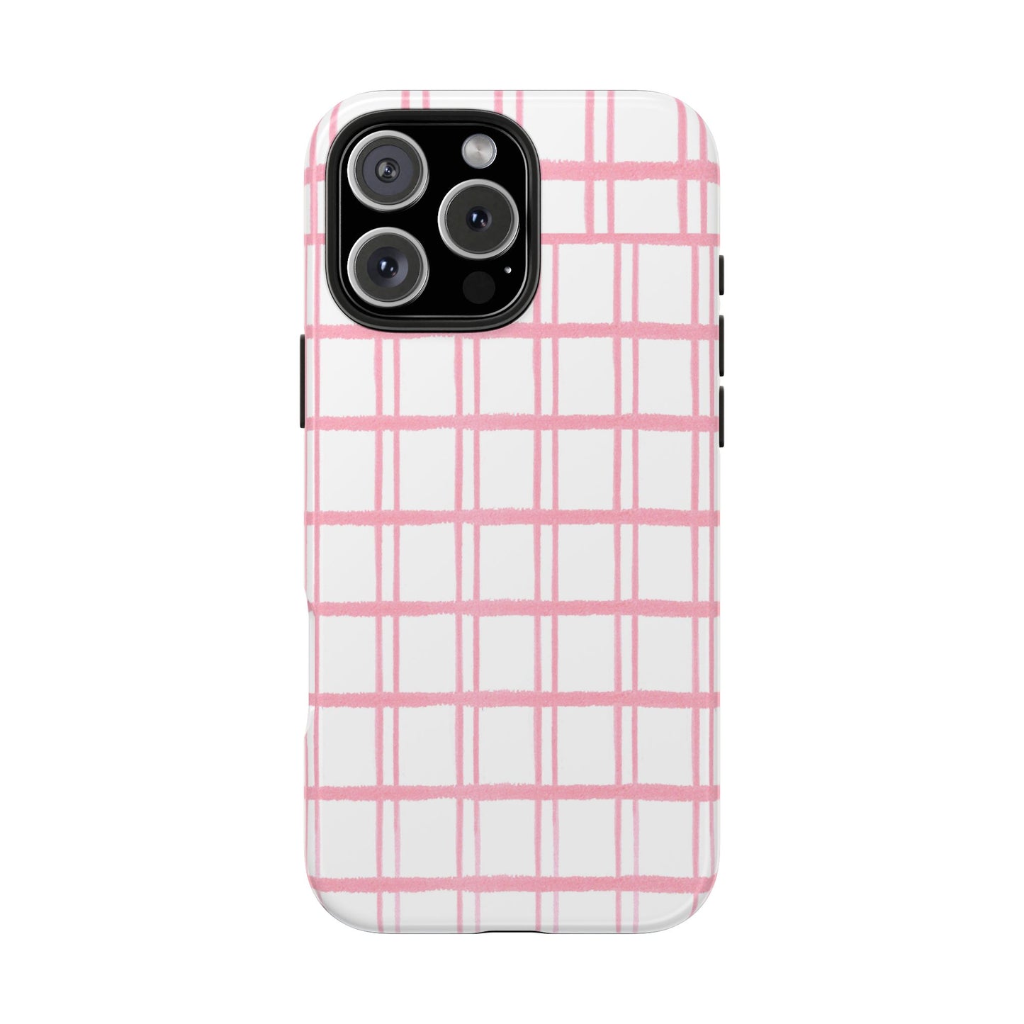 Pink Plaid Phone Case