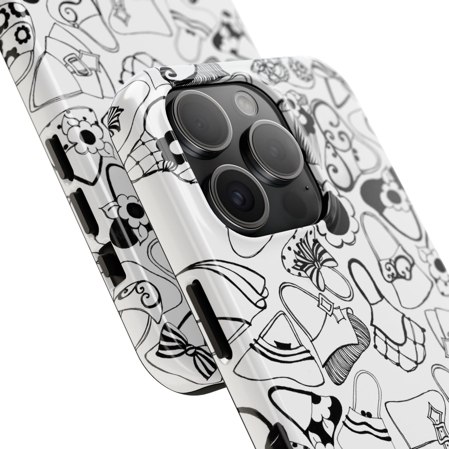 Handbags White / Black Phone Case