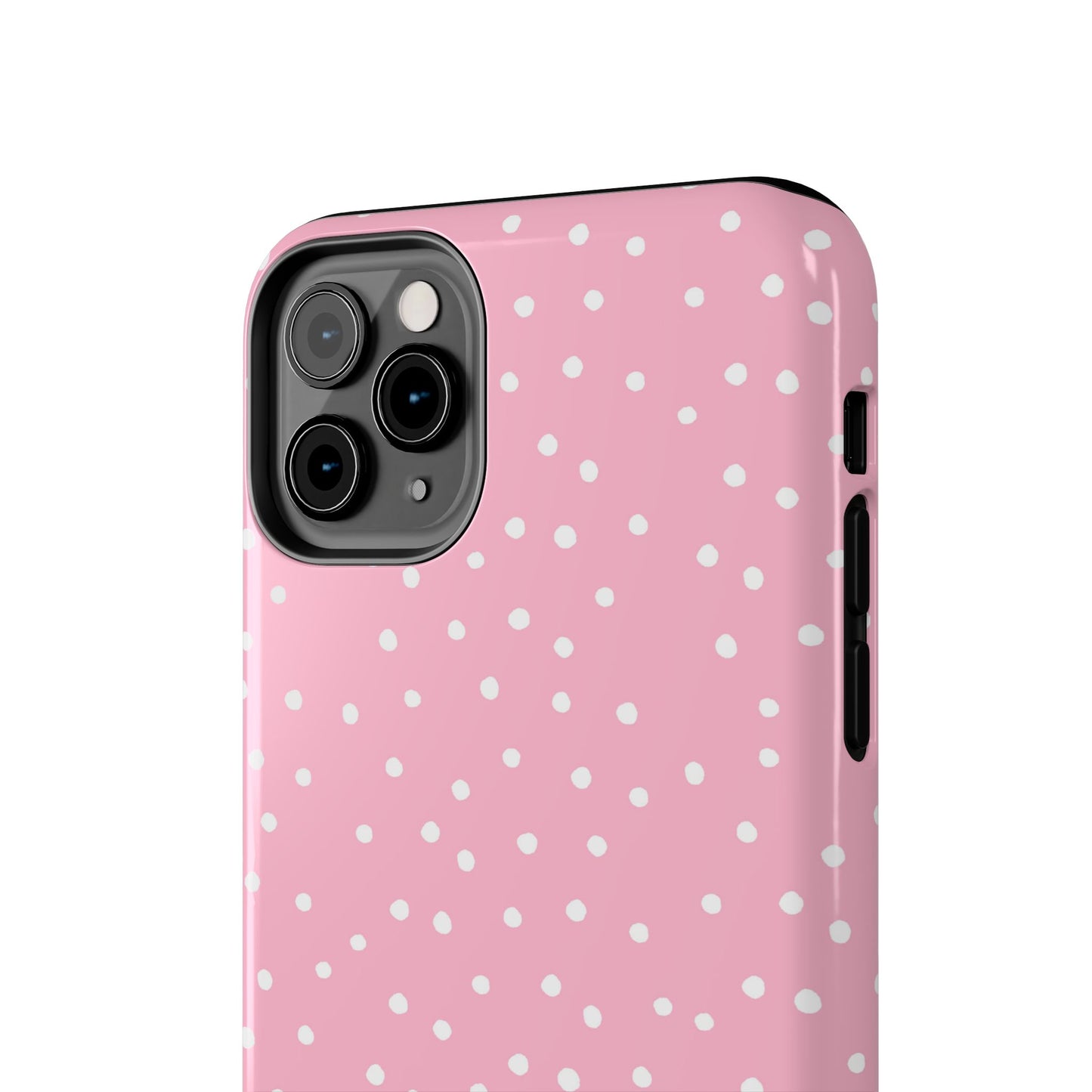 Dinky Dots Pink / White Phone Case