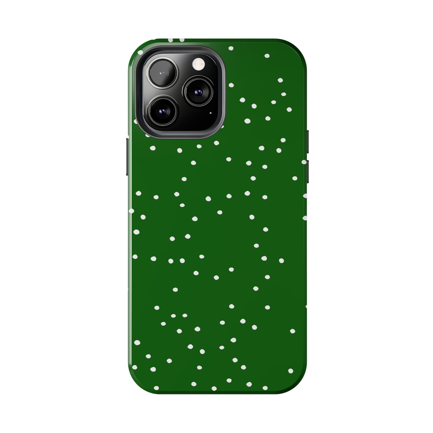 Dinky Dots Green / White Phone Case