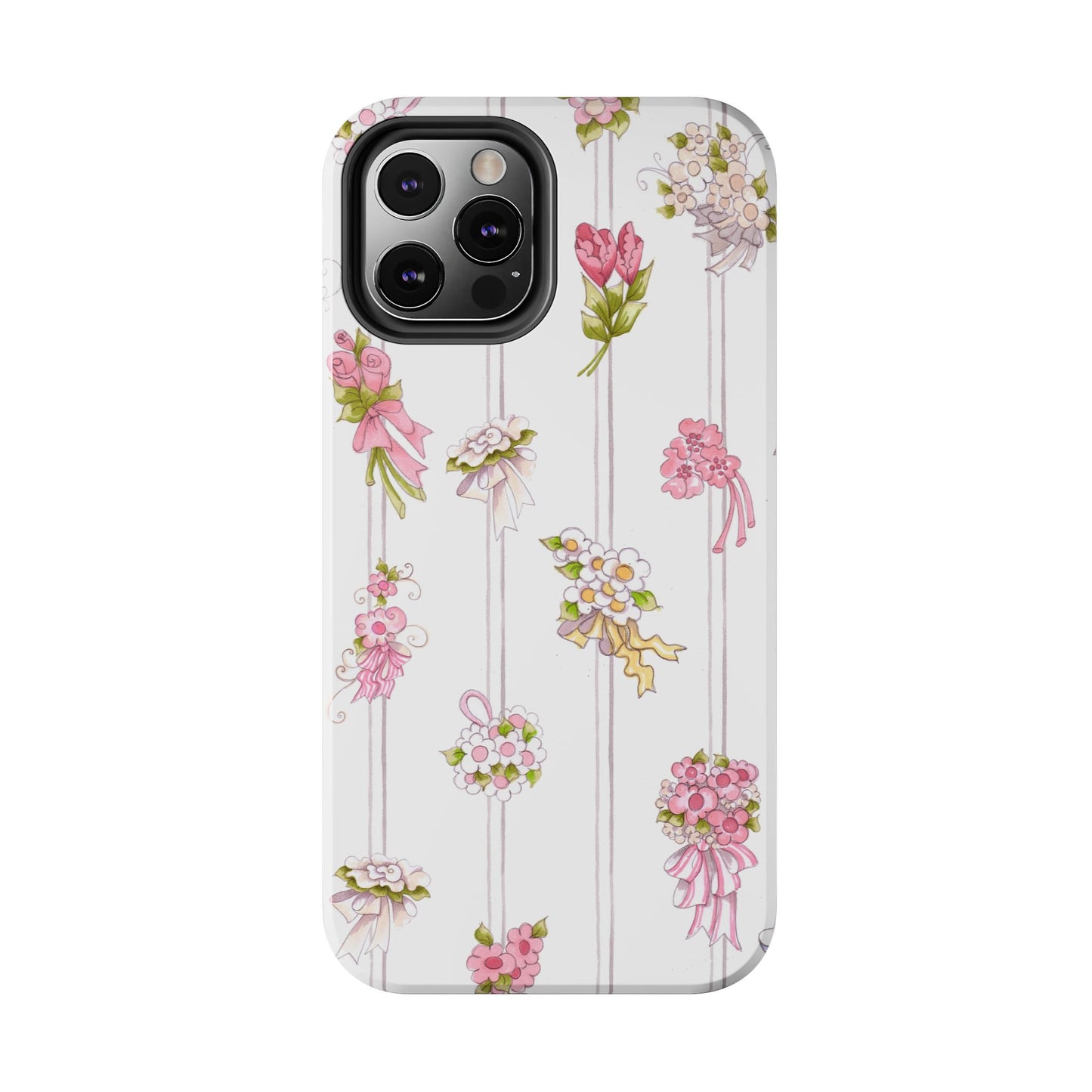 Bouquet Stripe Phone Case