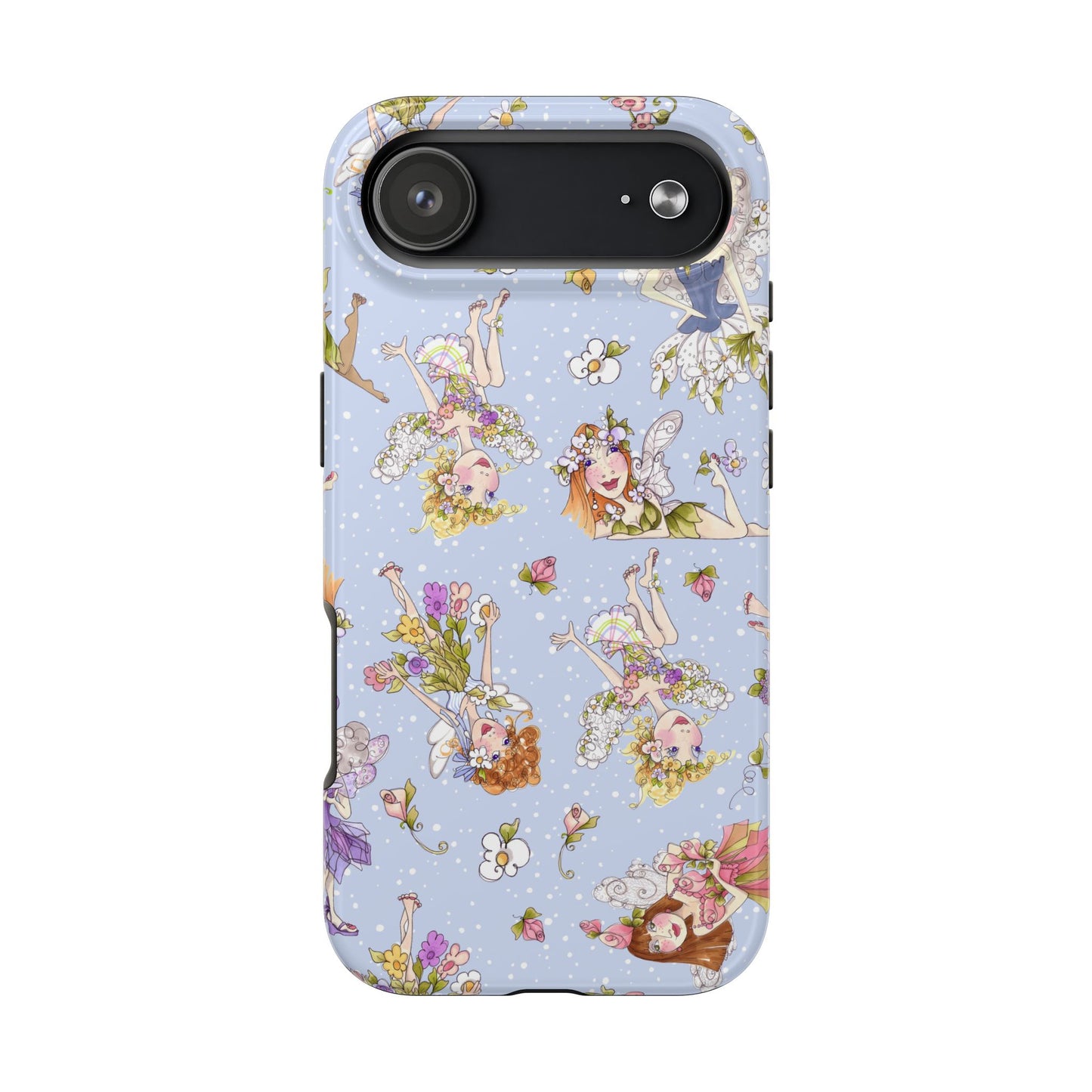Tossed Fairies Blue Phone Case