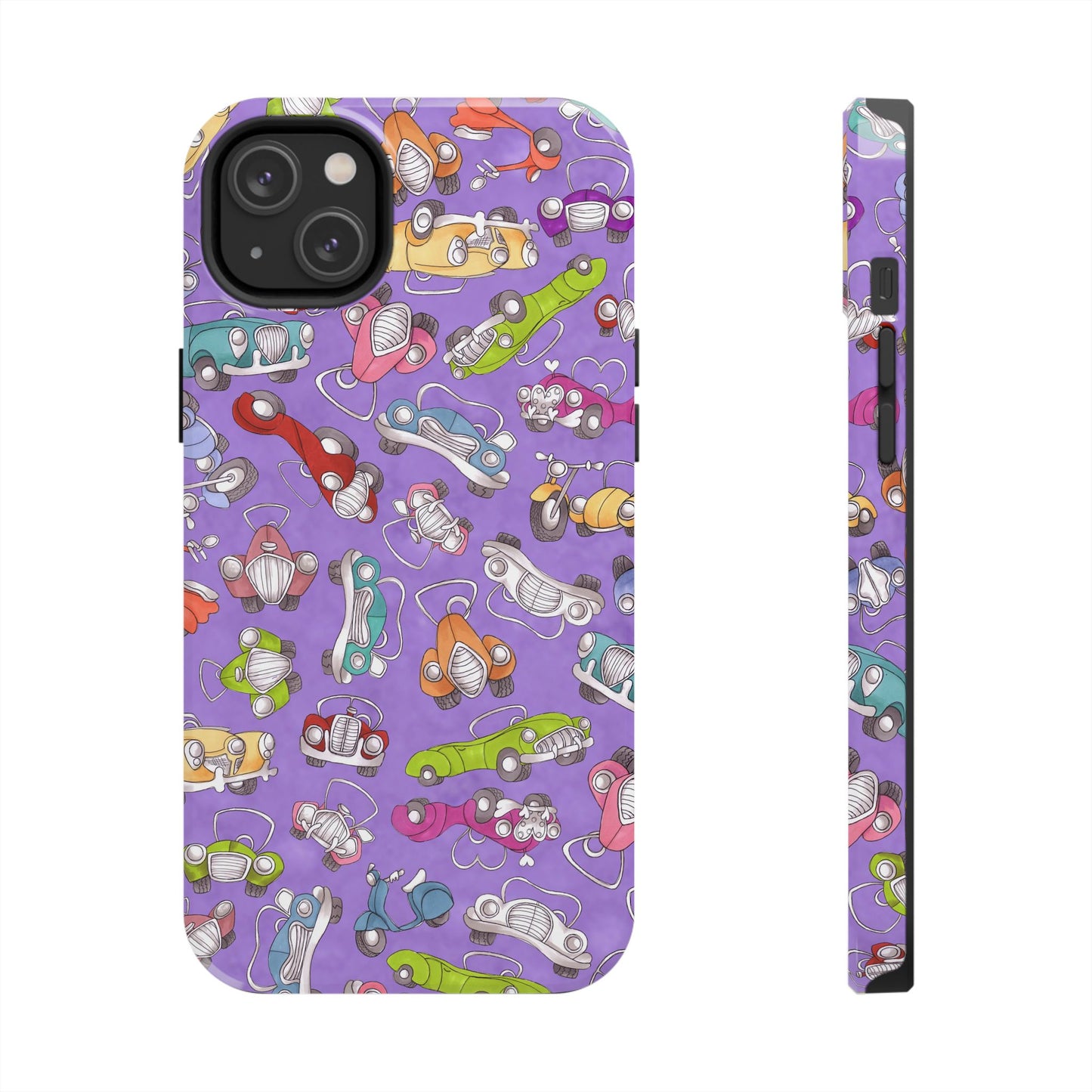 Pile Up Purple Phone Case