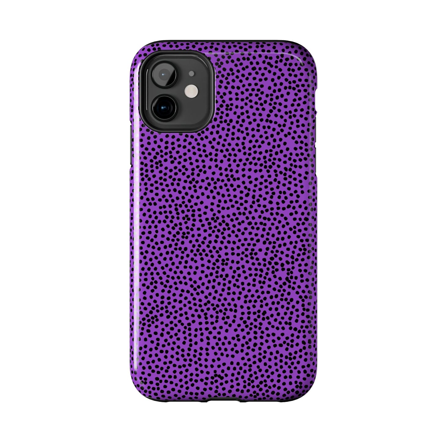 Gypsy Dots Purple / Black Phone Case