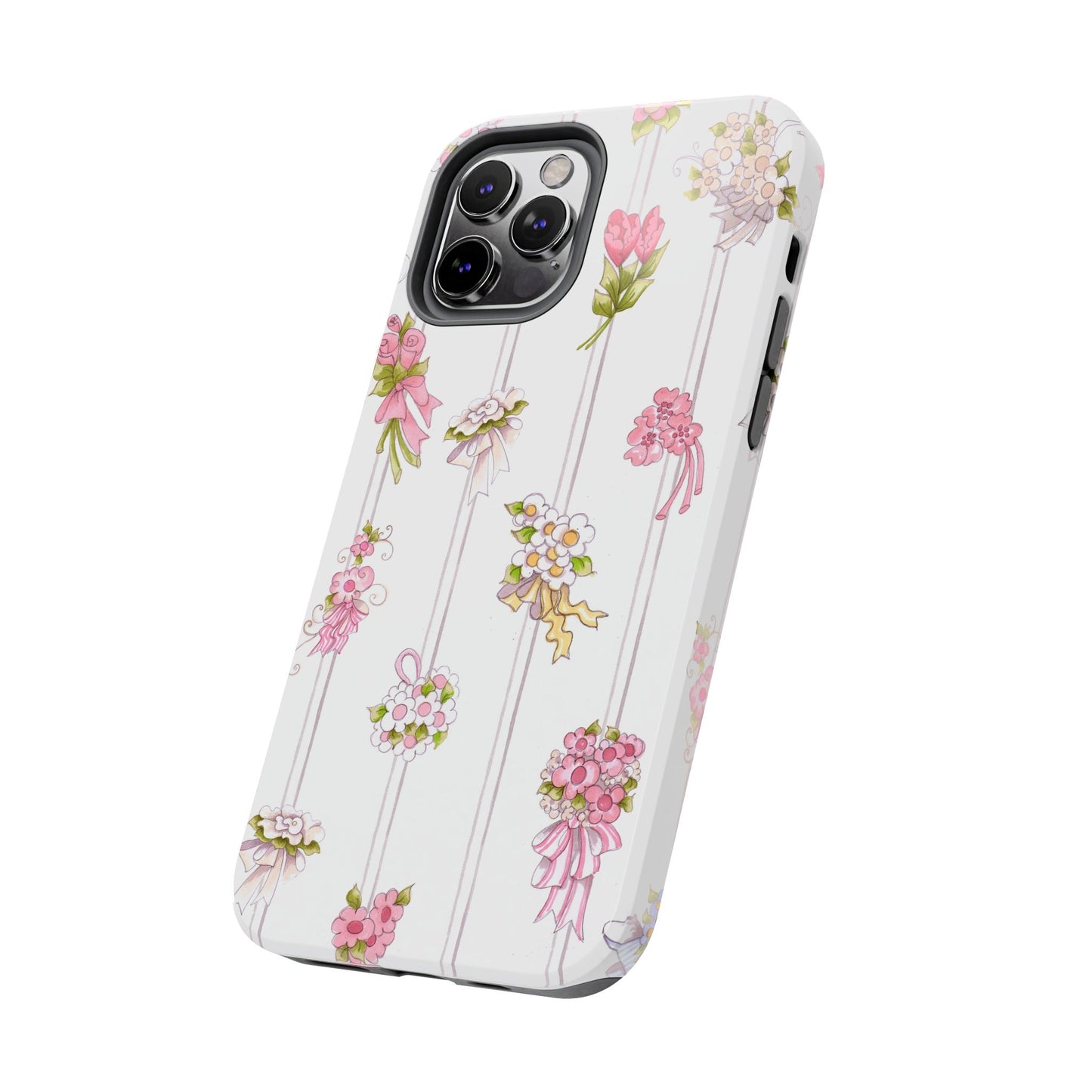 Bouquet Stripe Phone Case