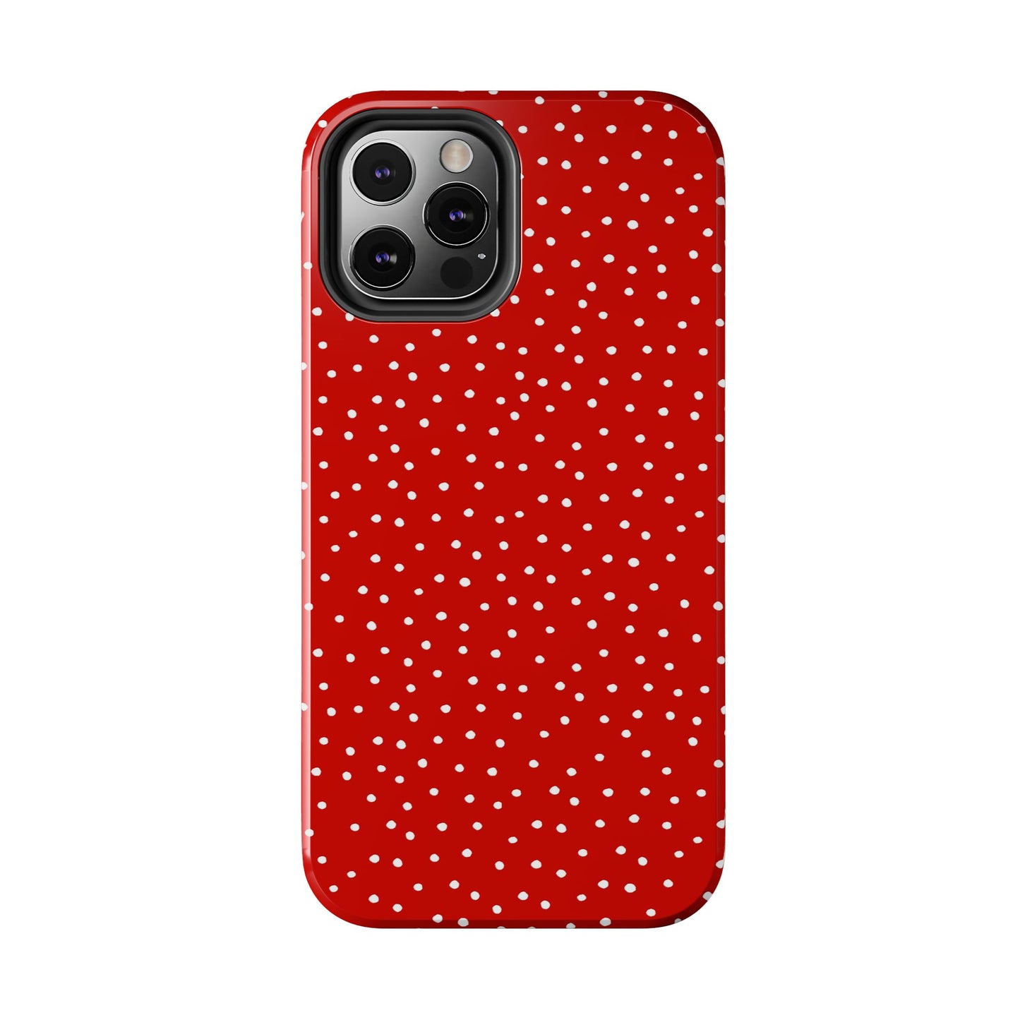 Dinky Dots Red / White Phone Case