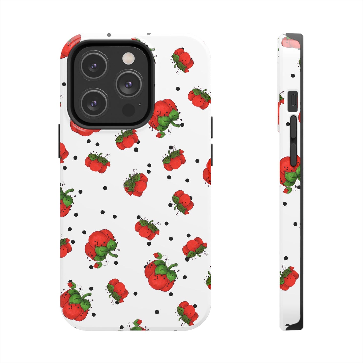 Pin Dots White Phone Case