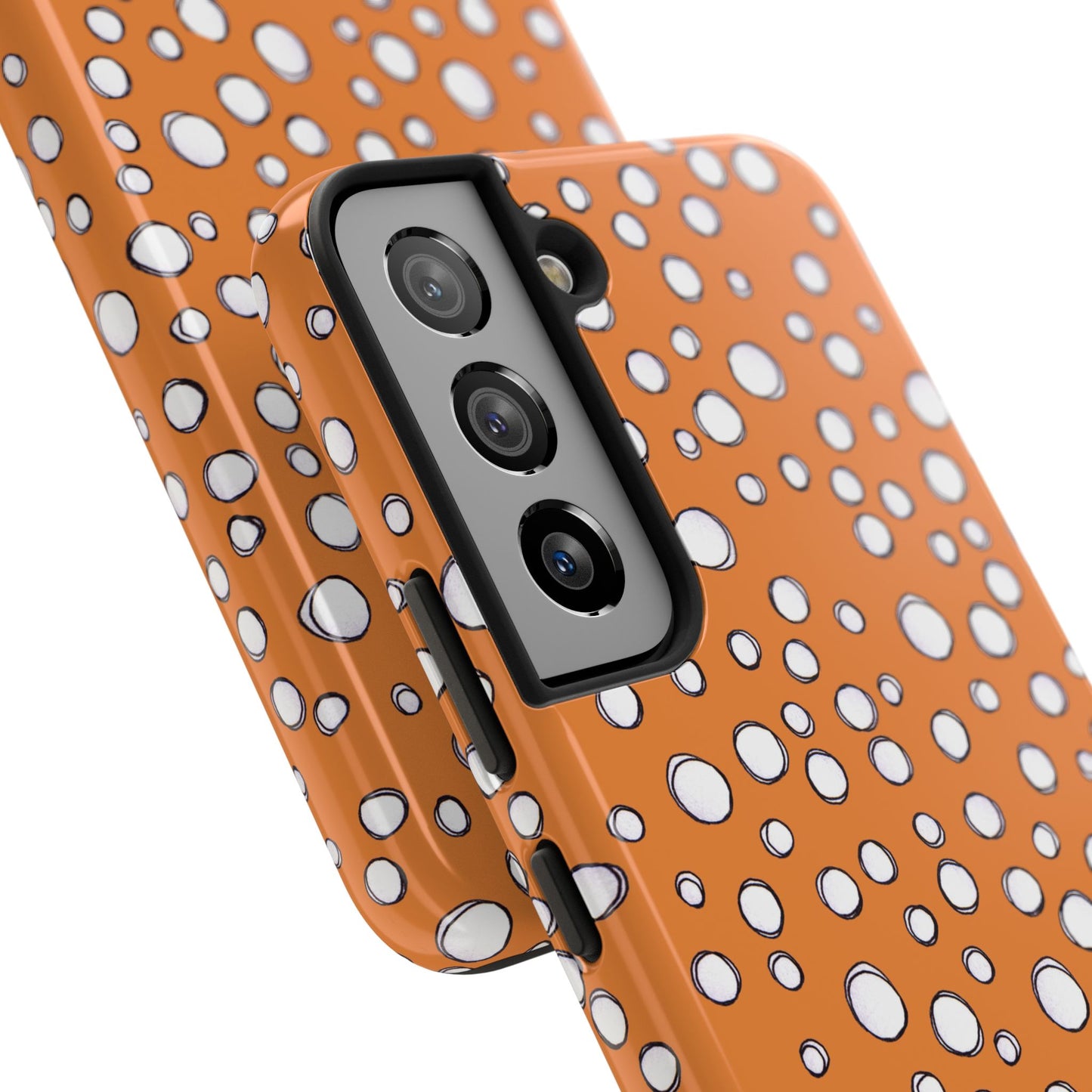 Pot Dots Orange Phone Case