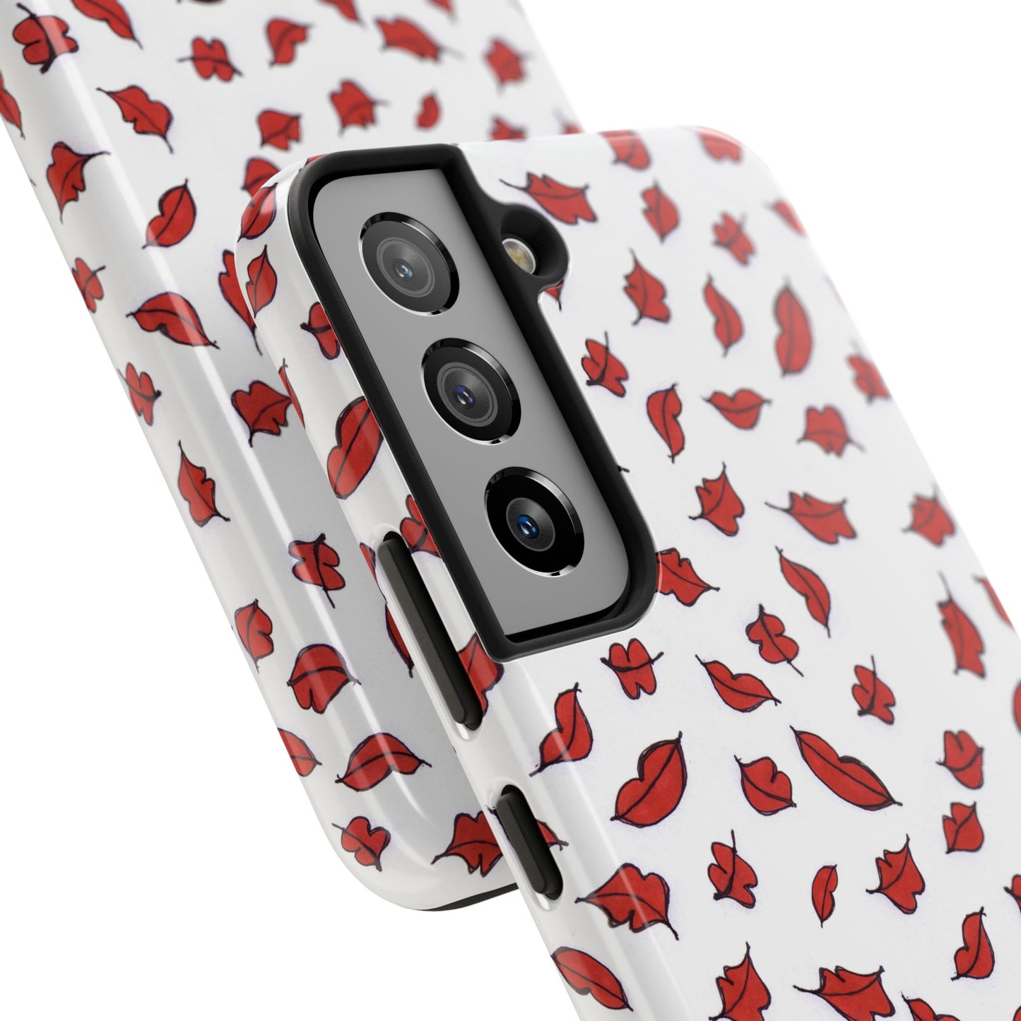 Autumn Lips White Phone Case