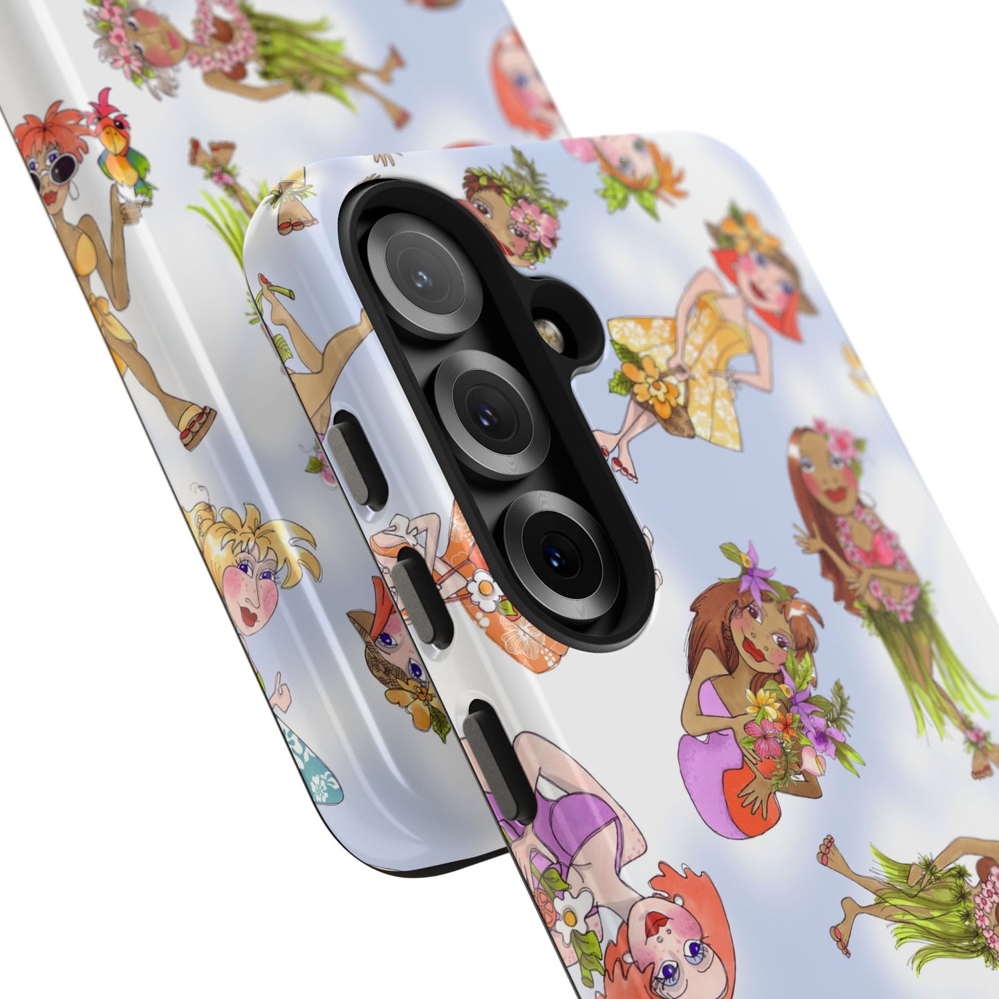 Island Toss Blue Sky Phone Case