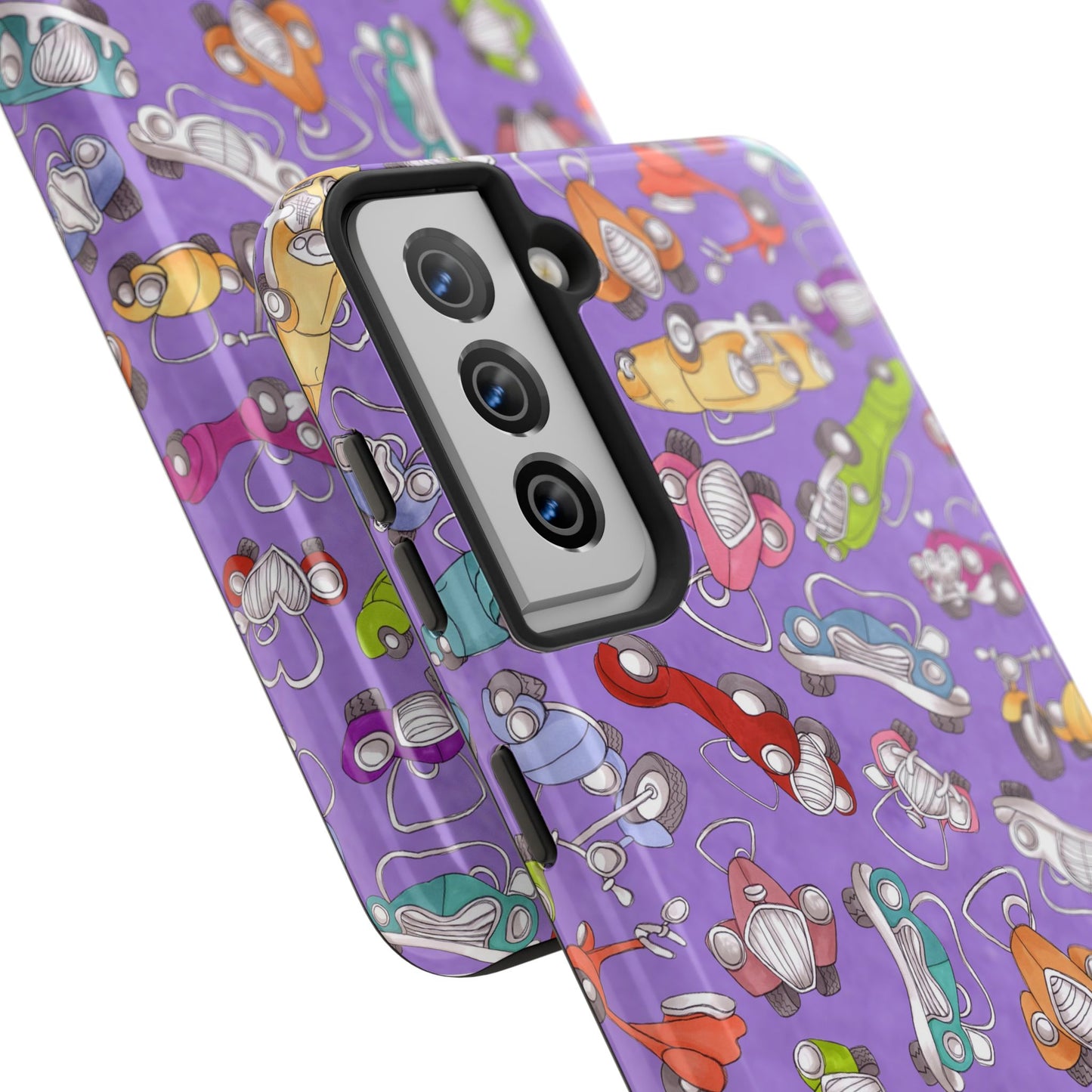 Pile Up Purple Phone Case