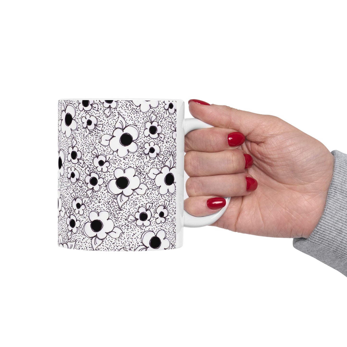 Daisies & Stipple Cup