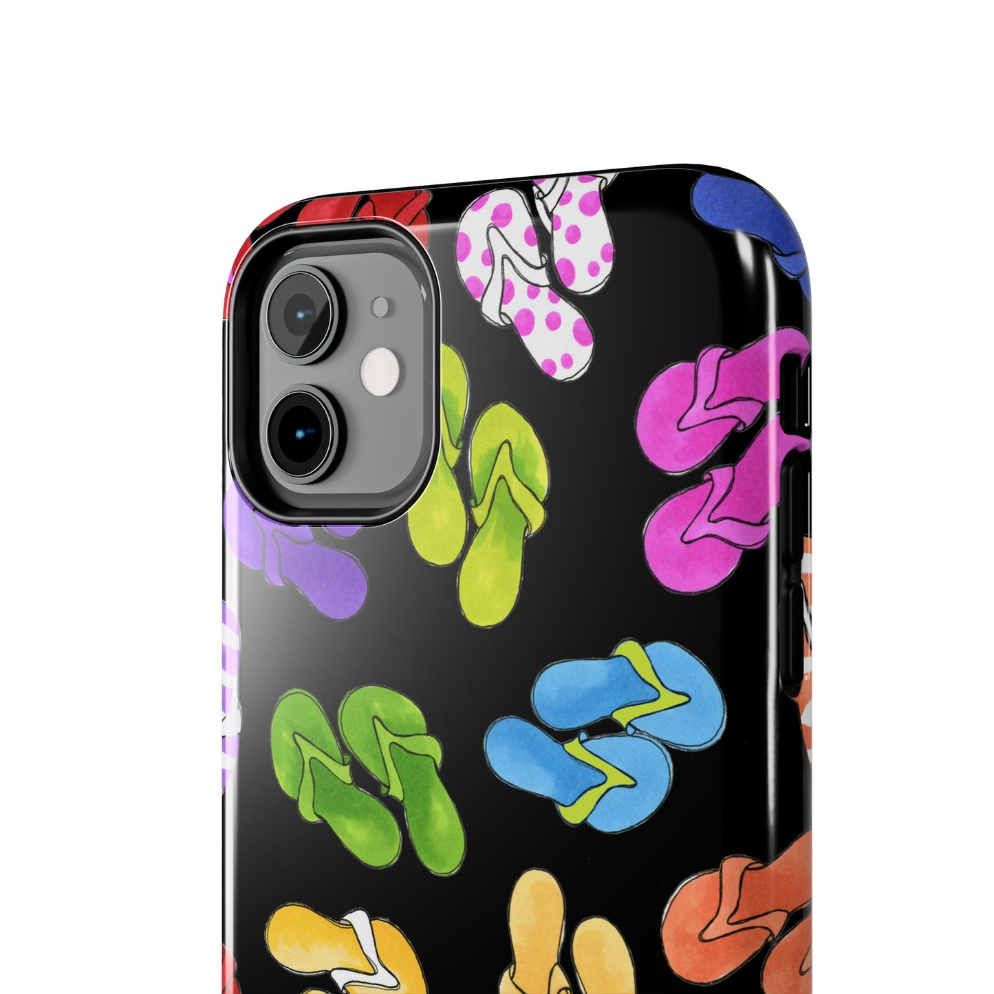Fun Flops Black Phone Case