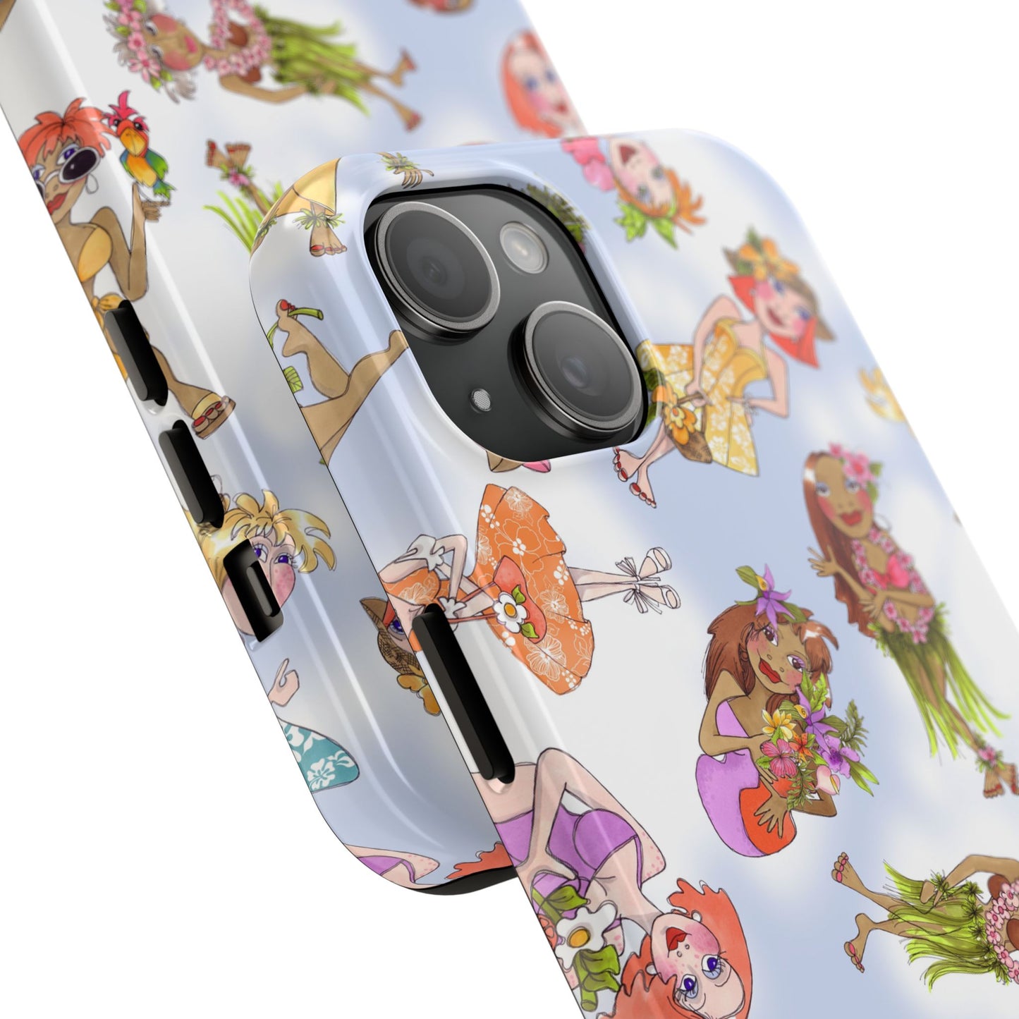 Island Toss Blue Sky Phone Case