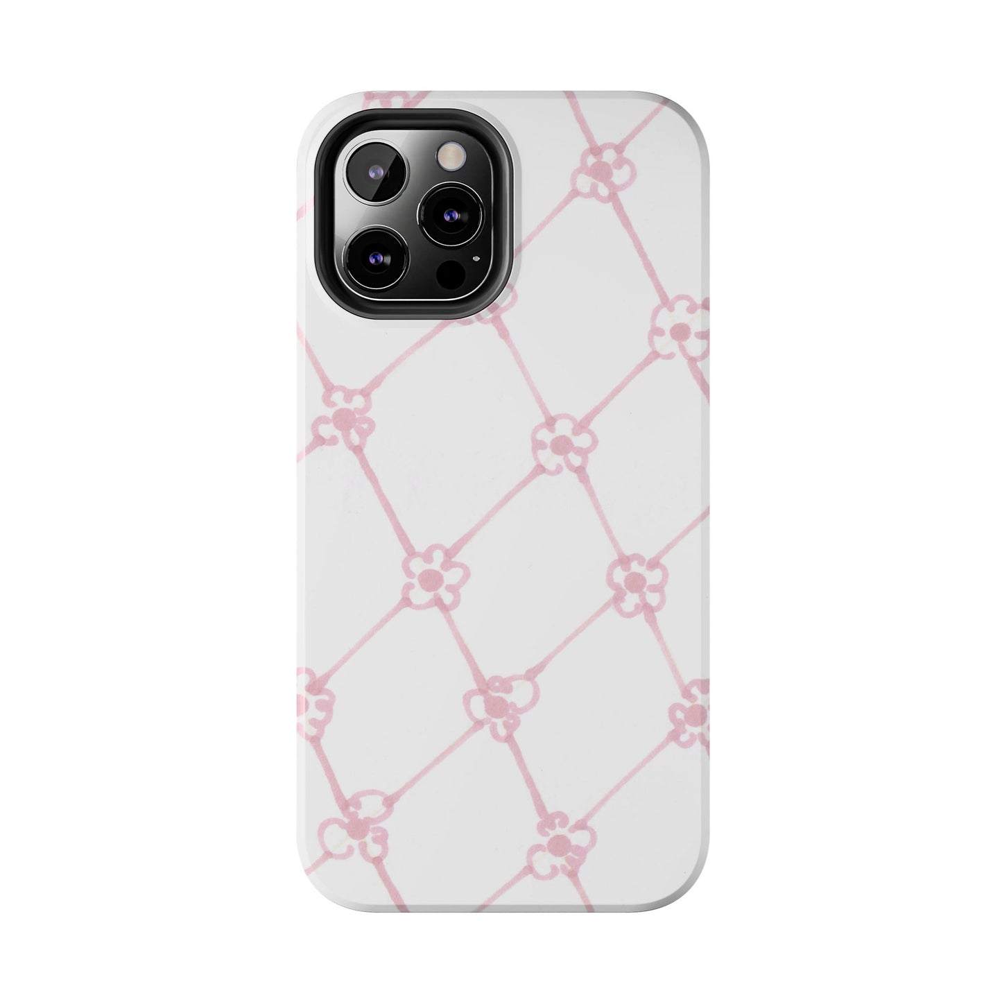 Flower Model Scroll Phone Case