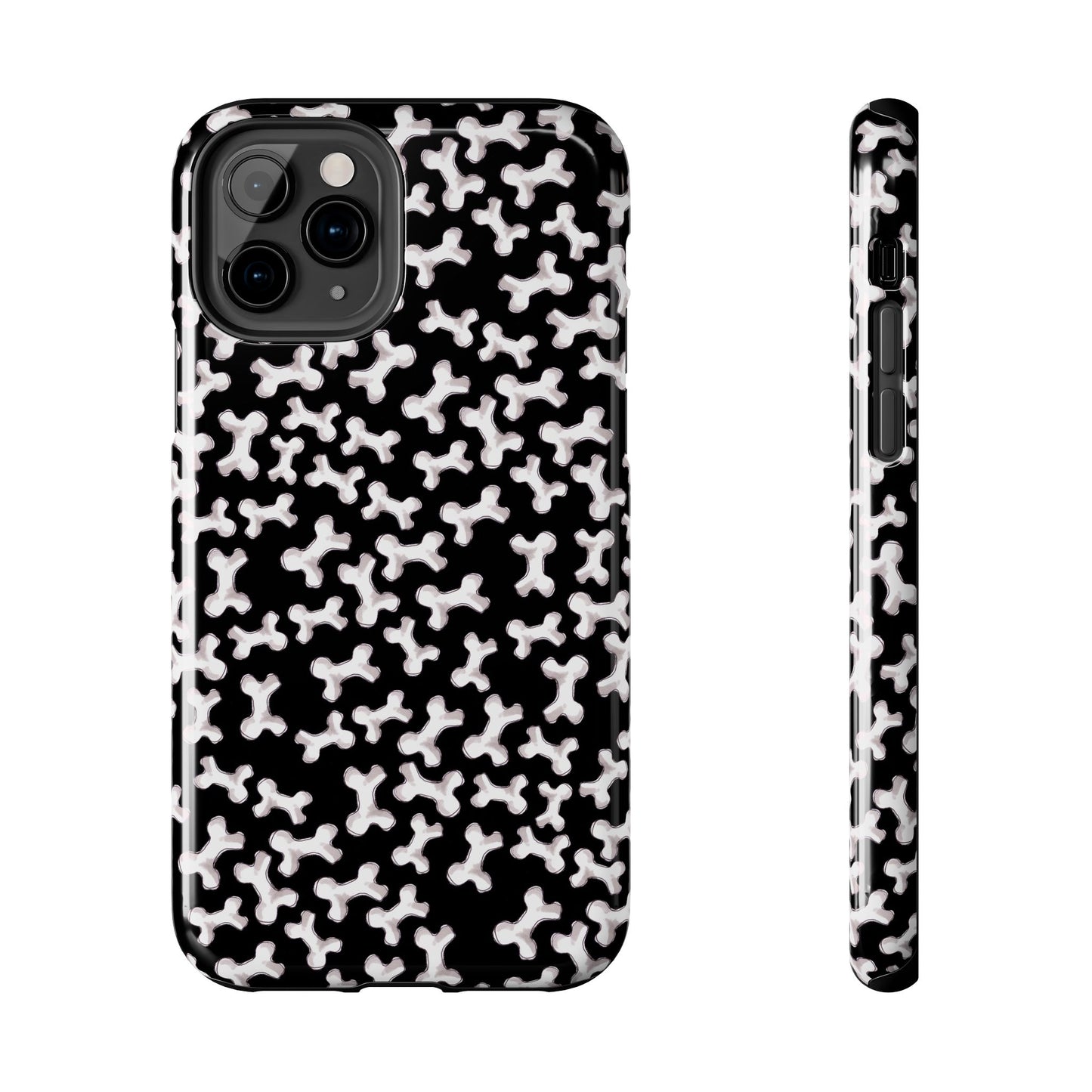Bones a Lot Black Phone Case