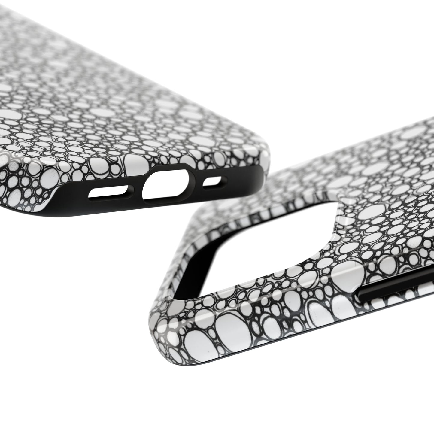 Air Bubbles Black Phone Case