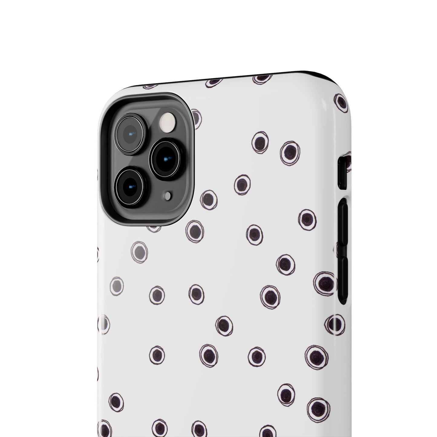 Halo Dots White Phone Case