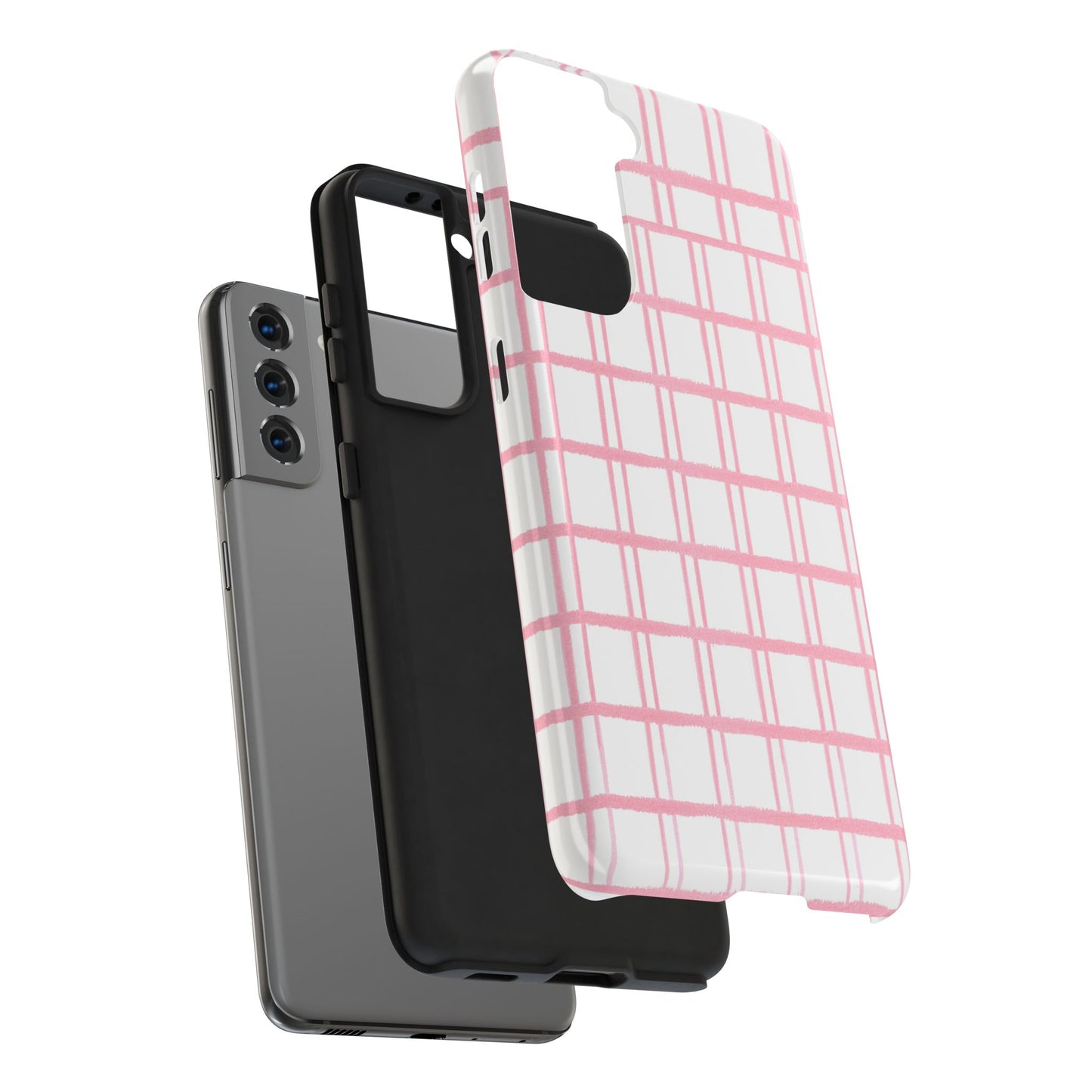 Pink Plaid Phone Case