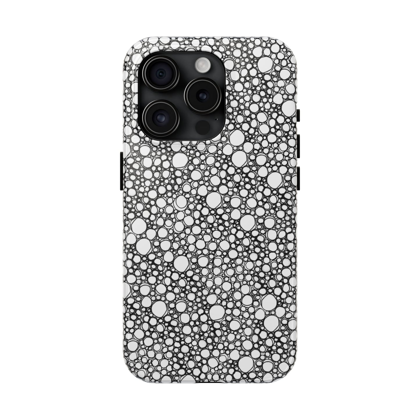 Air Bubbles Black Phone Case
