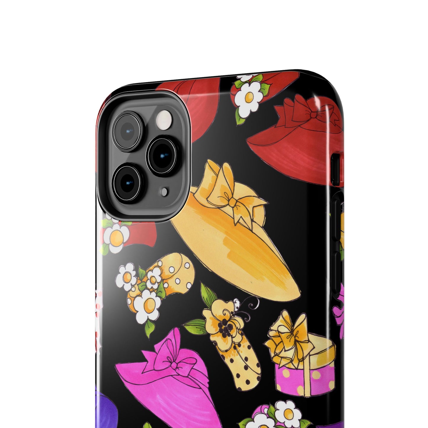 Accessories Tossed Black Phone Case