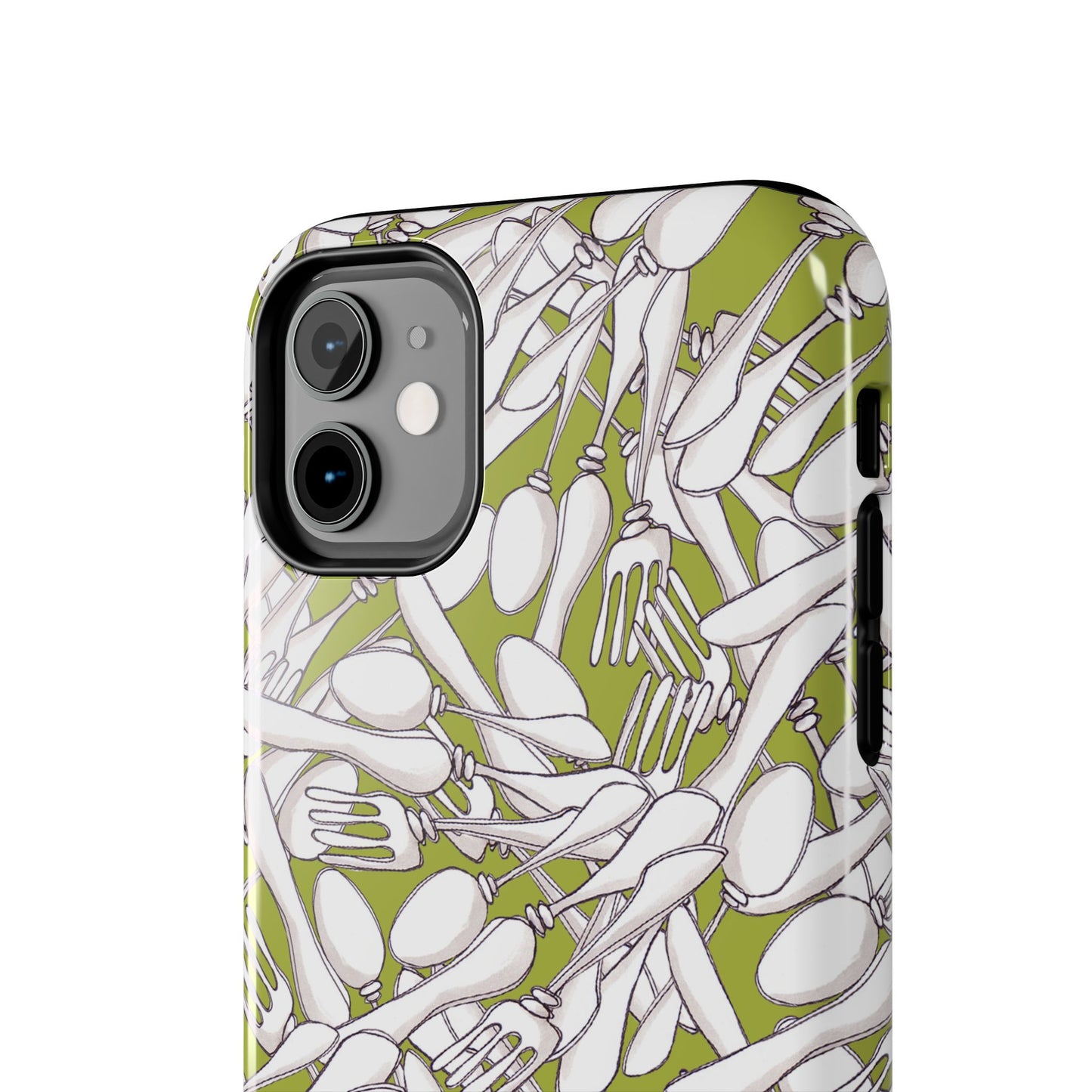 Silverware Wars Green Phone Case