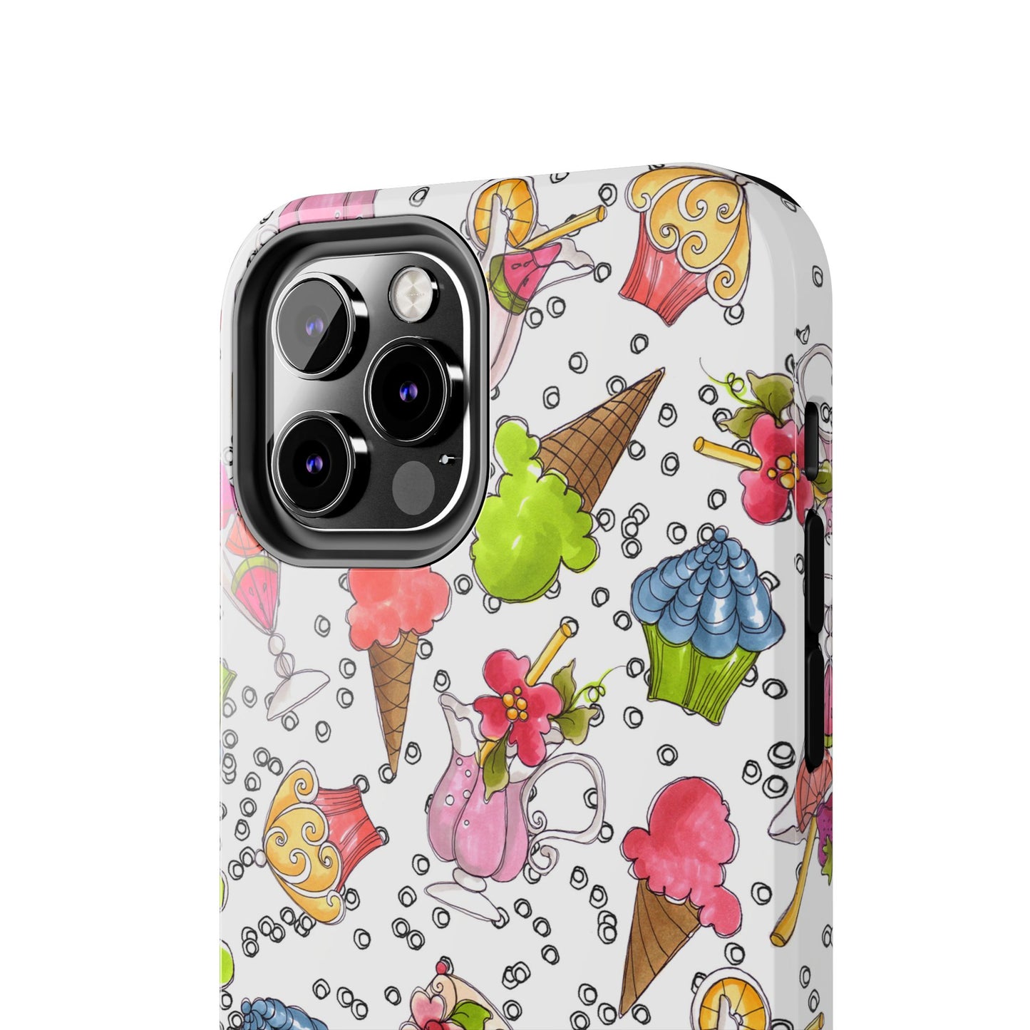 Resort Food White Phone Case