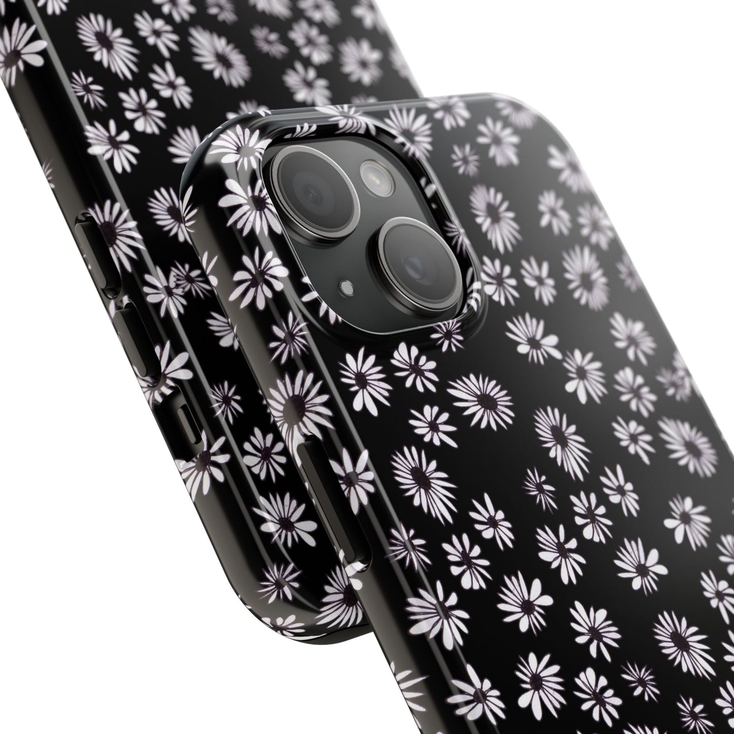 Random Daisy Black / White Phone Case