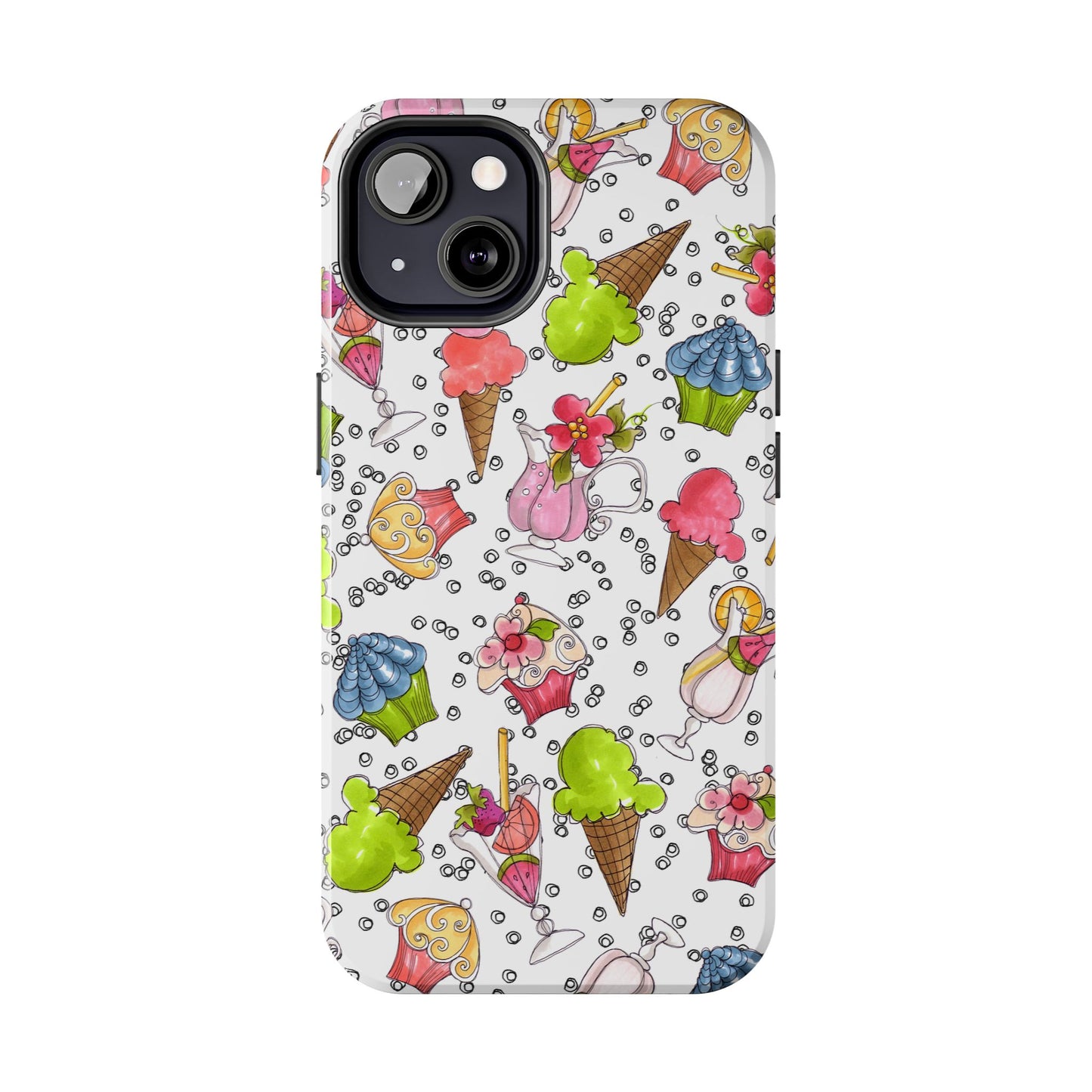 Resort Food White Phone Case