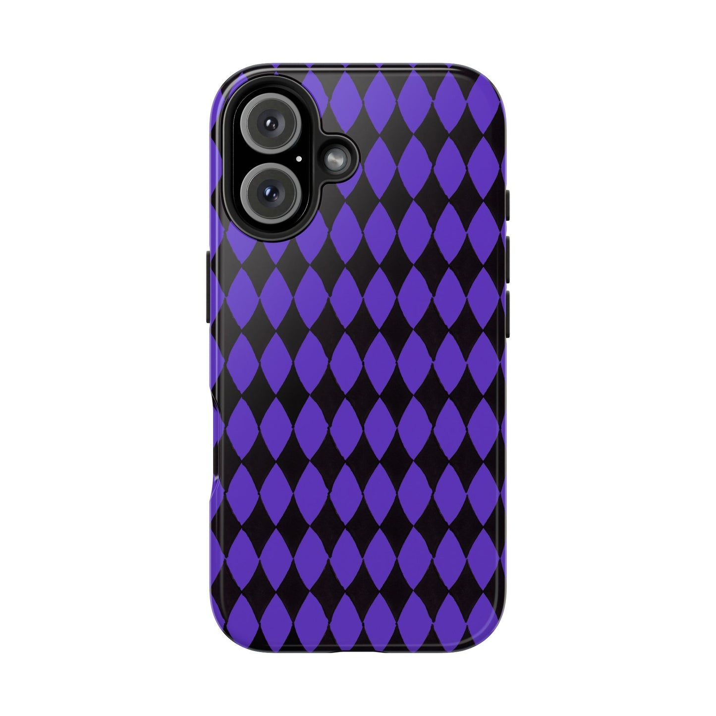 Diamond Purple / Black Phone Case