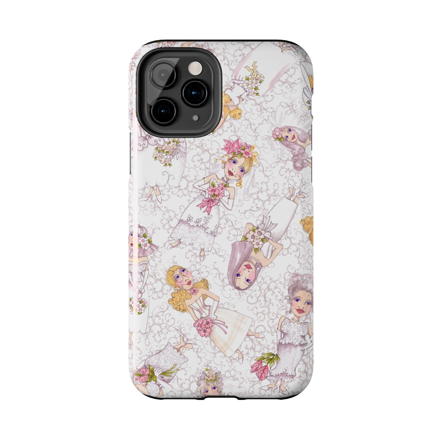 Bridal Scroll Phone Case