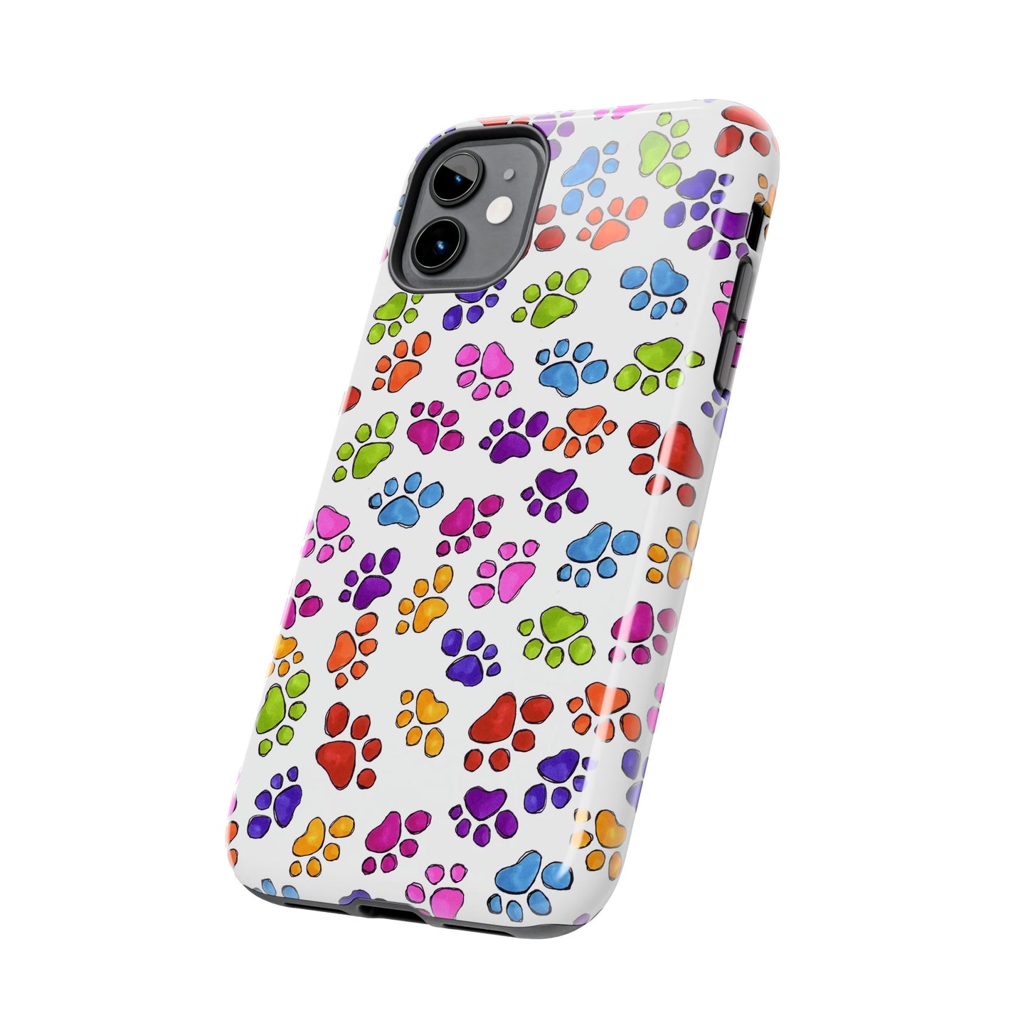 Fancy Paws White Phone Case