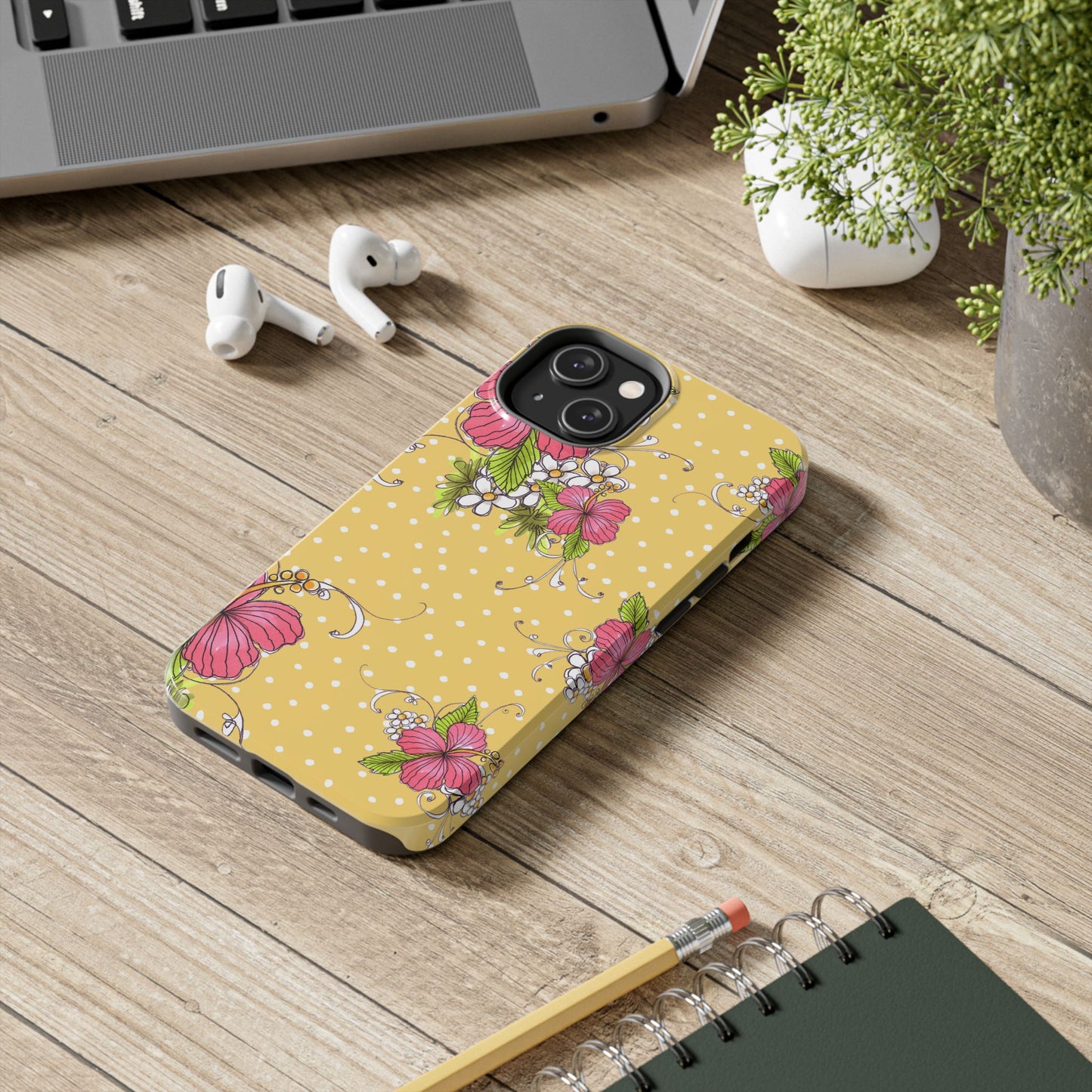 Lady Luau Yellow Phone Case