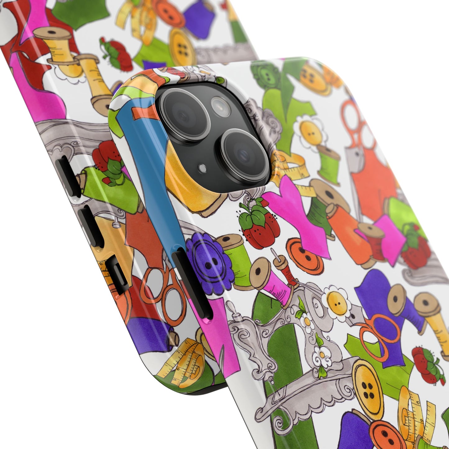 Kaleidasew White Phone Case