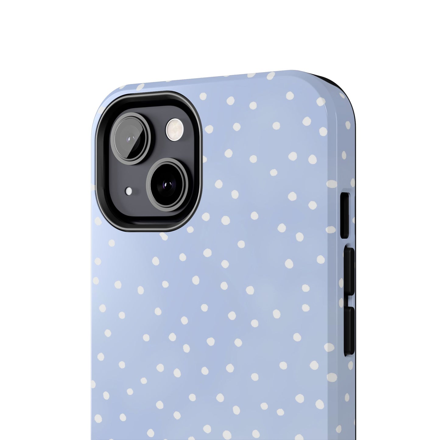 Petite Dots Blue / White Phone Case